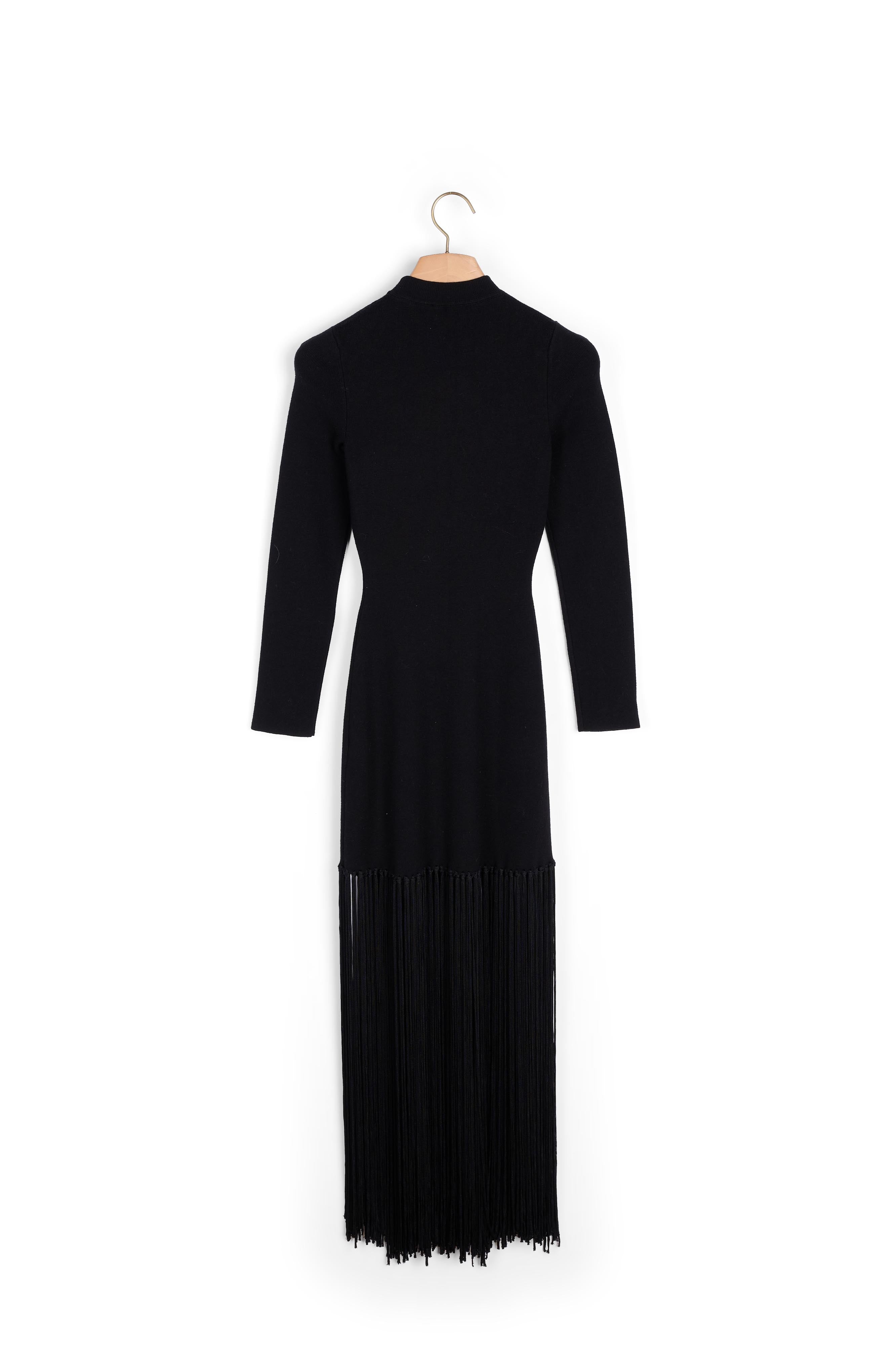 Robe longue en Maille Sandro seconde main