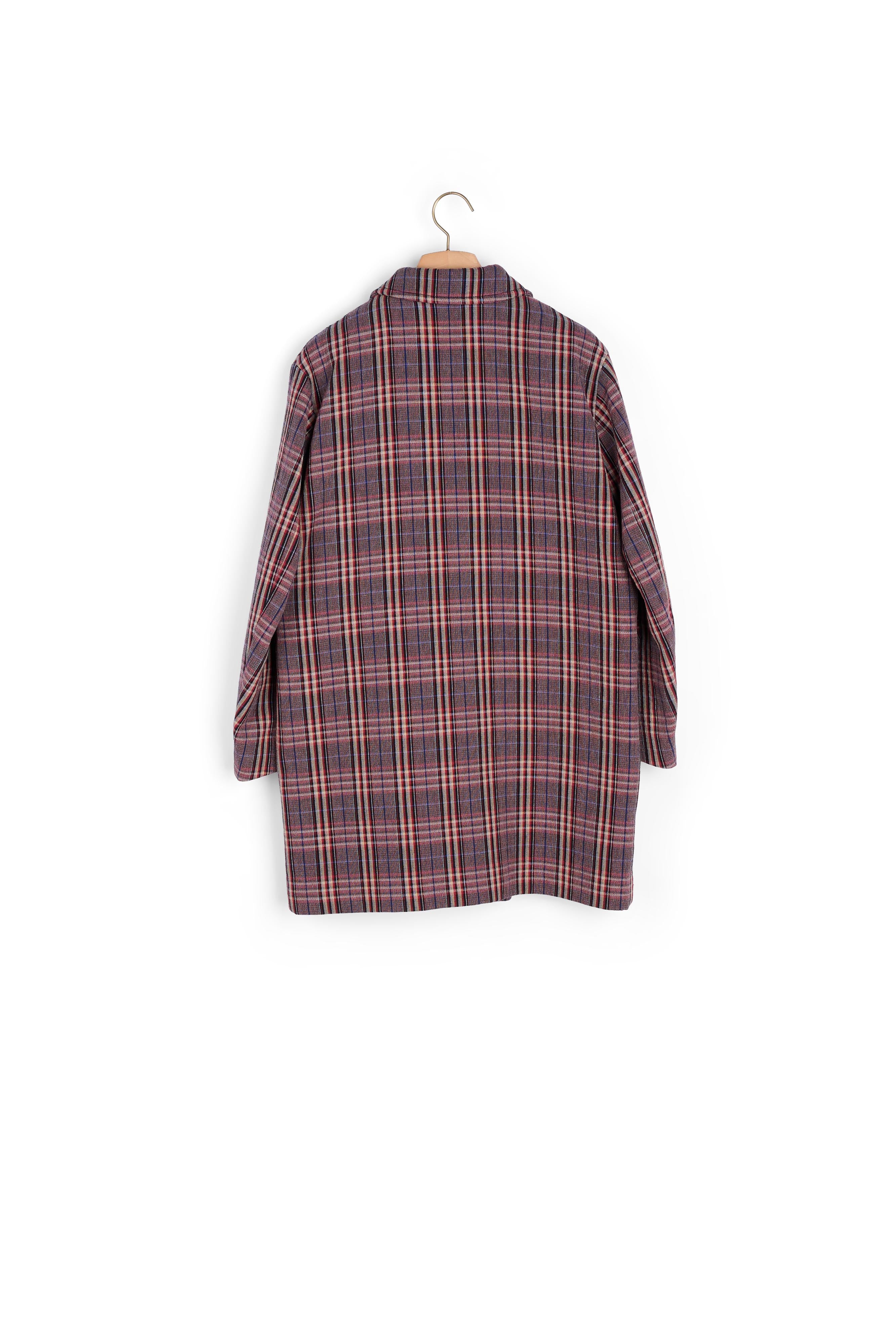 Manteau en coton mélangé imprimé Sandro seconde main