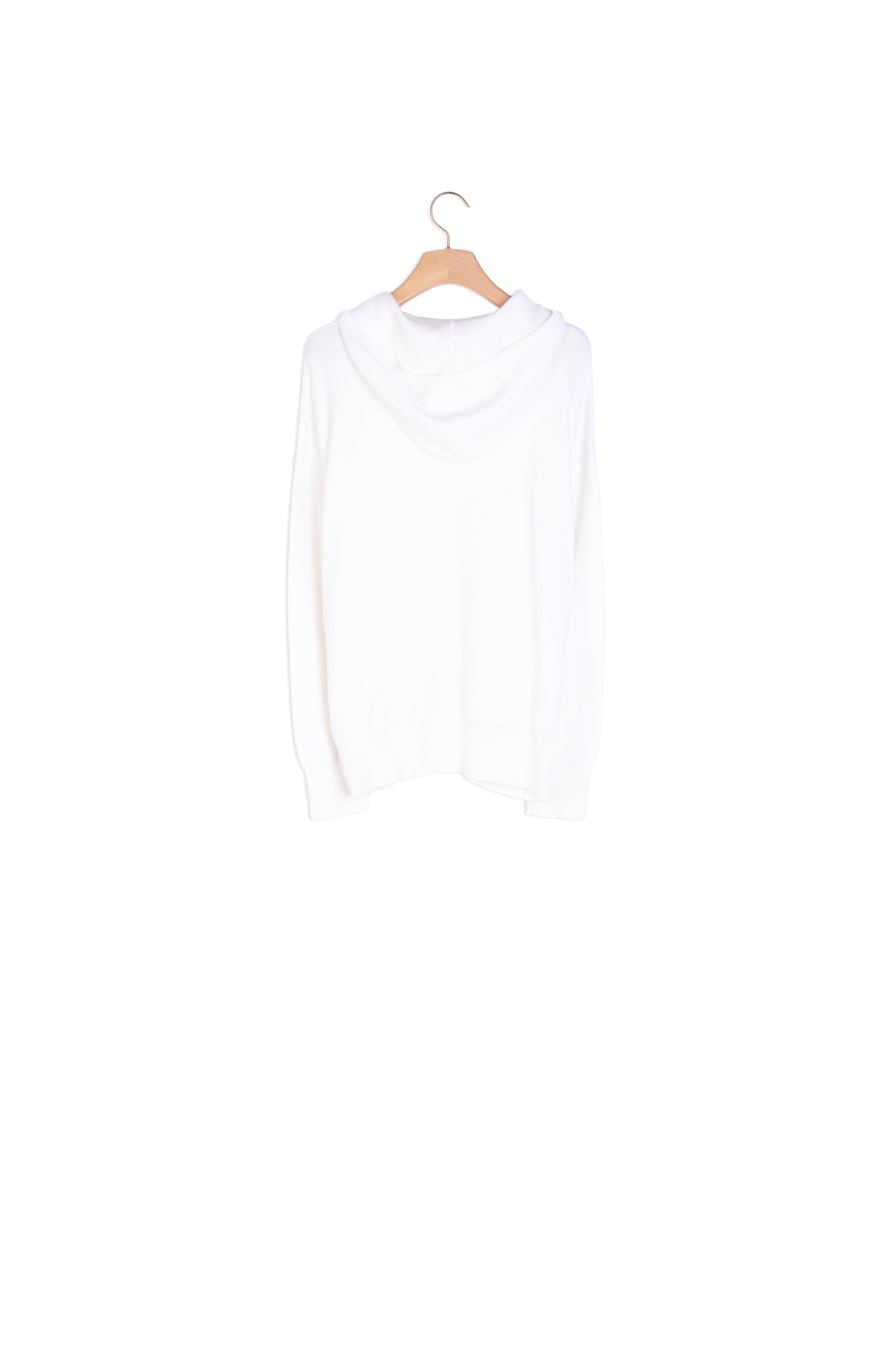 Hoodie zippé brodé Sandro seconde main