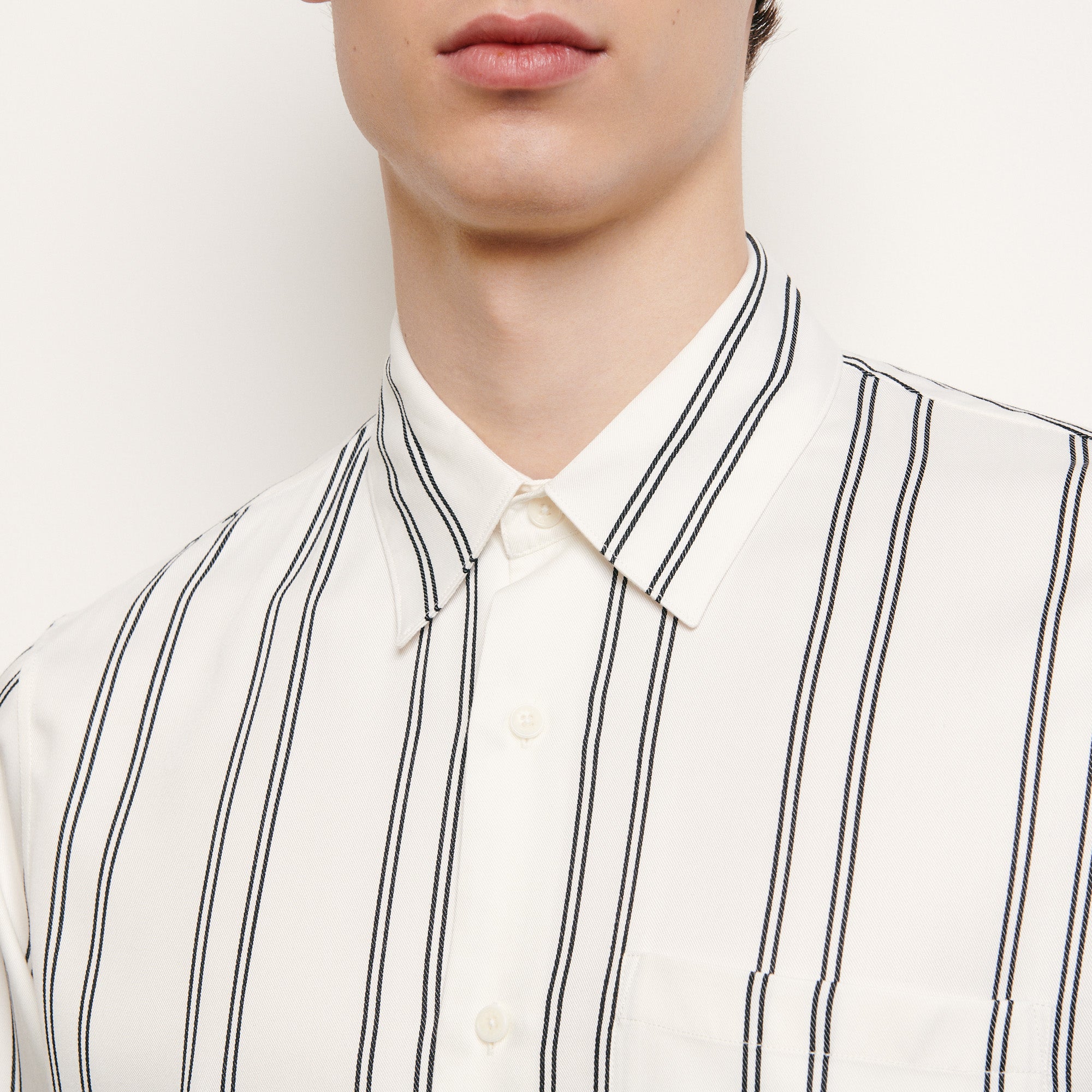 Chemise fluide rayée Sandro seconde main