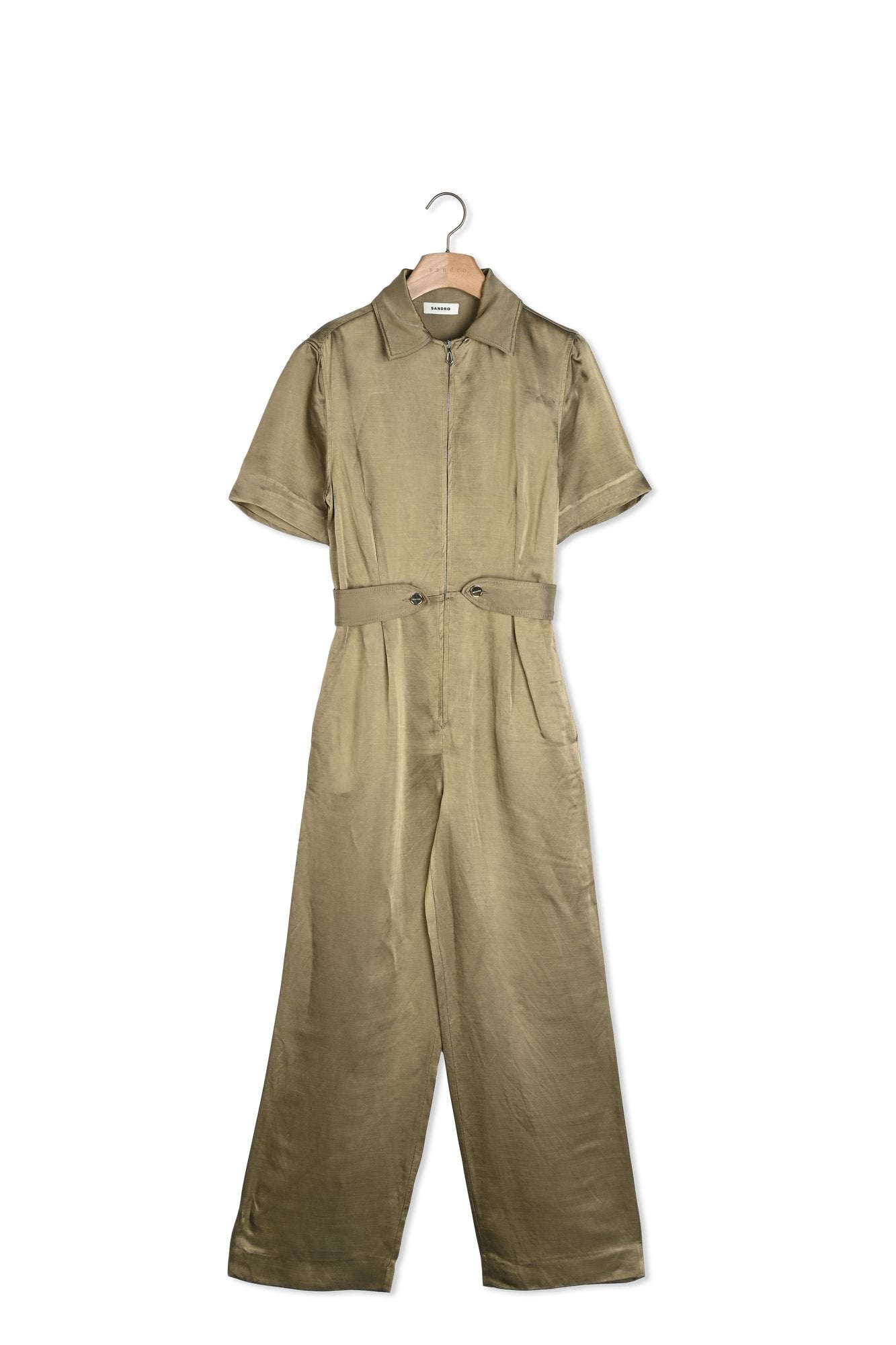 Combinaison Pantalon en satin Sandro seconde main