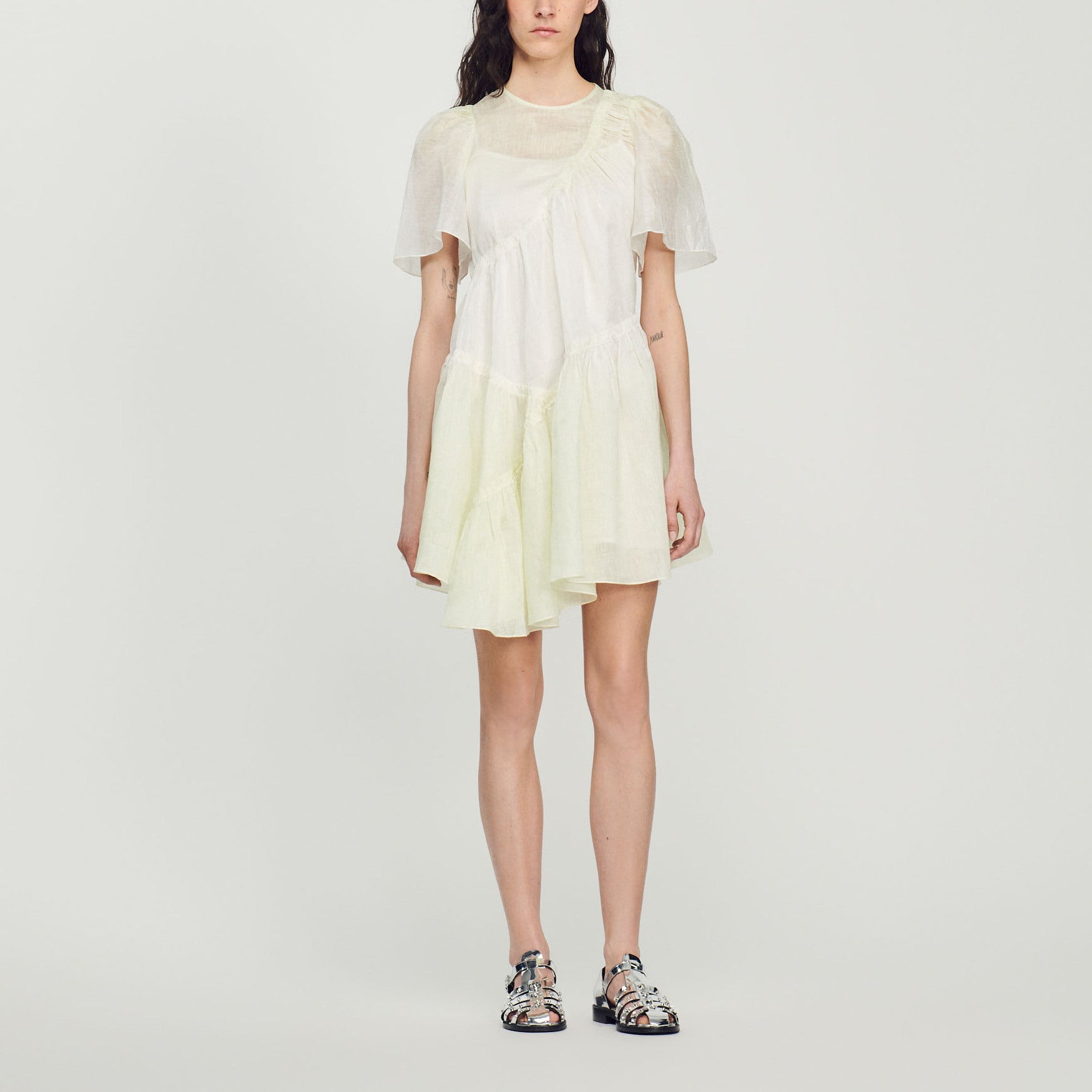 Robe courte tie&dye Sandro seconde main