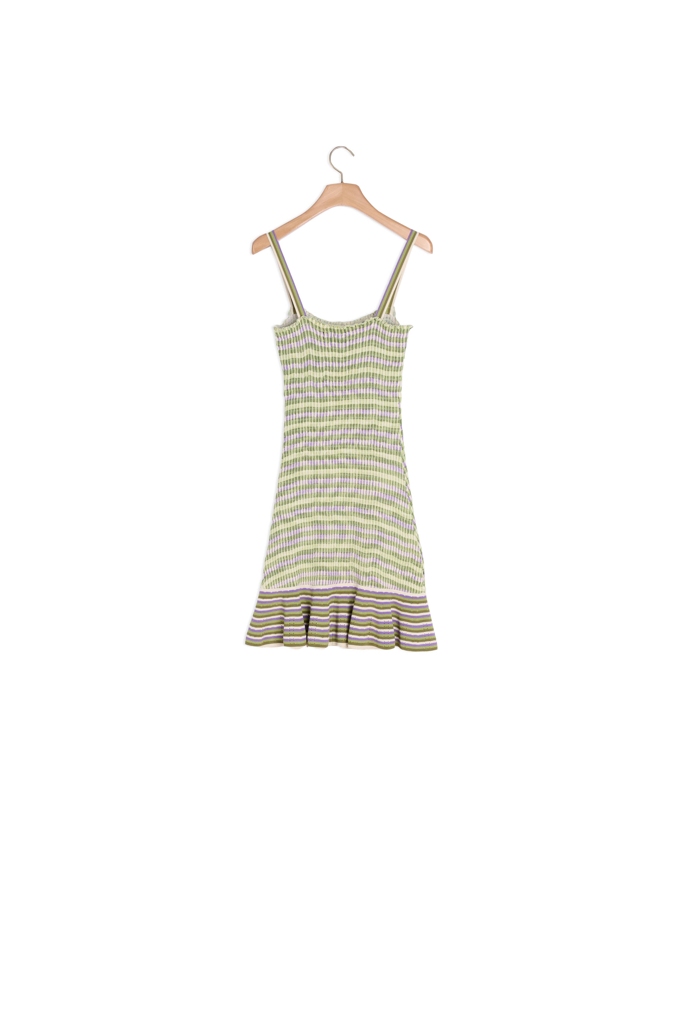 Robe en Maille smockée Sandro seconde main