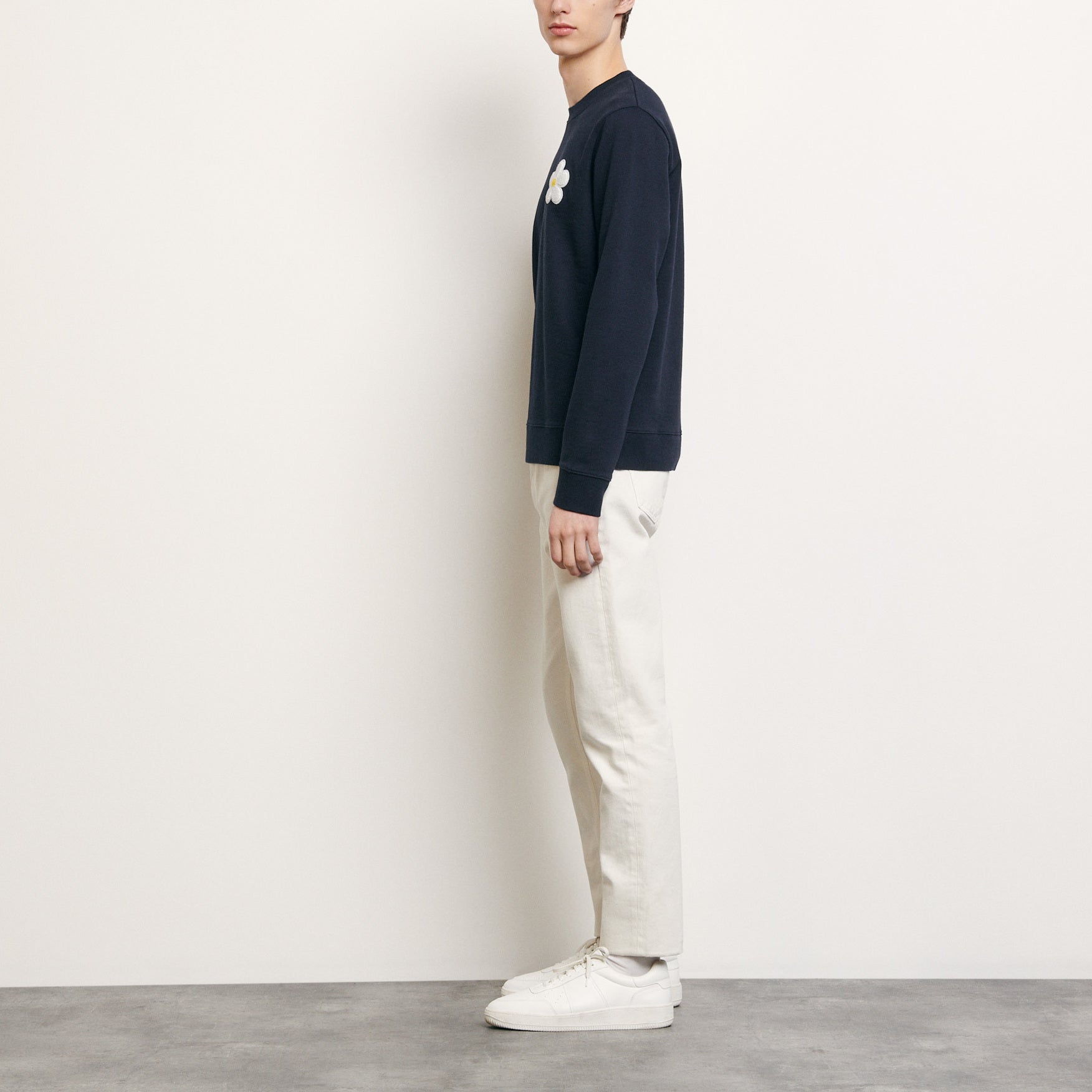 Sweat avec patch brodé Sandro seconde main