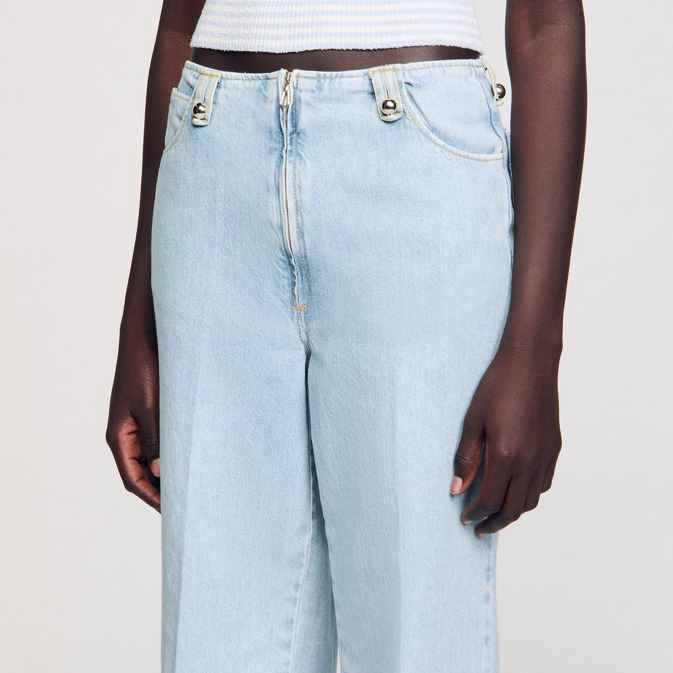 Jean large délavé Sandro seconde main