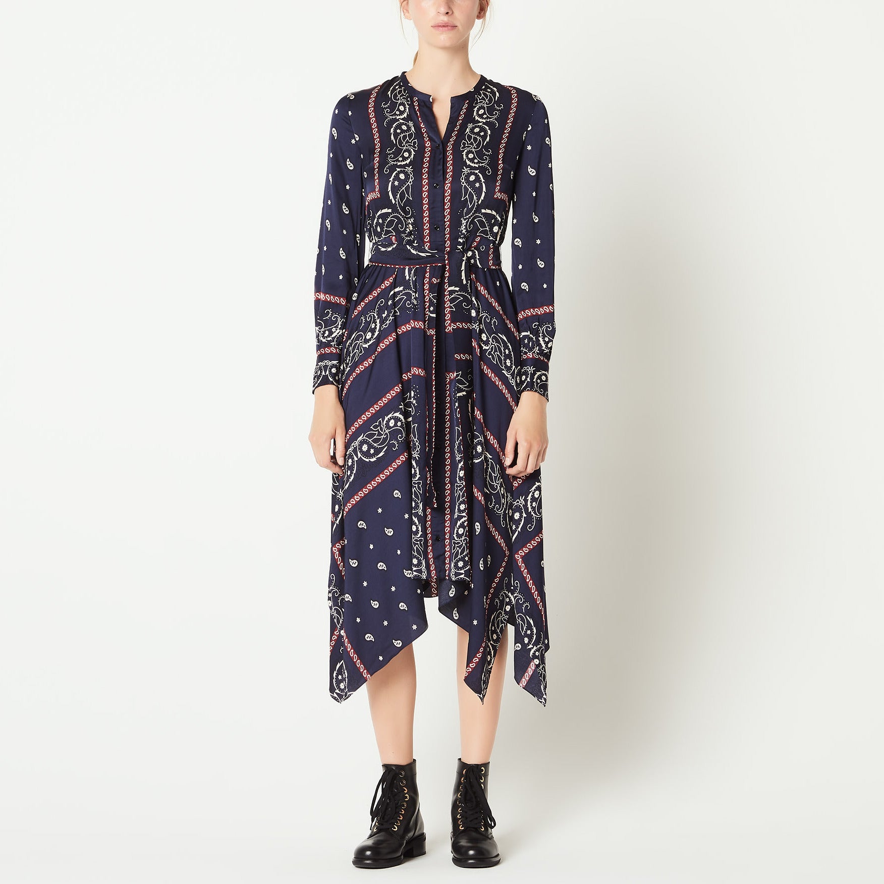 Robe imprimé bandana Sandro seconde main