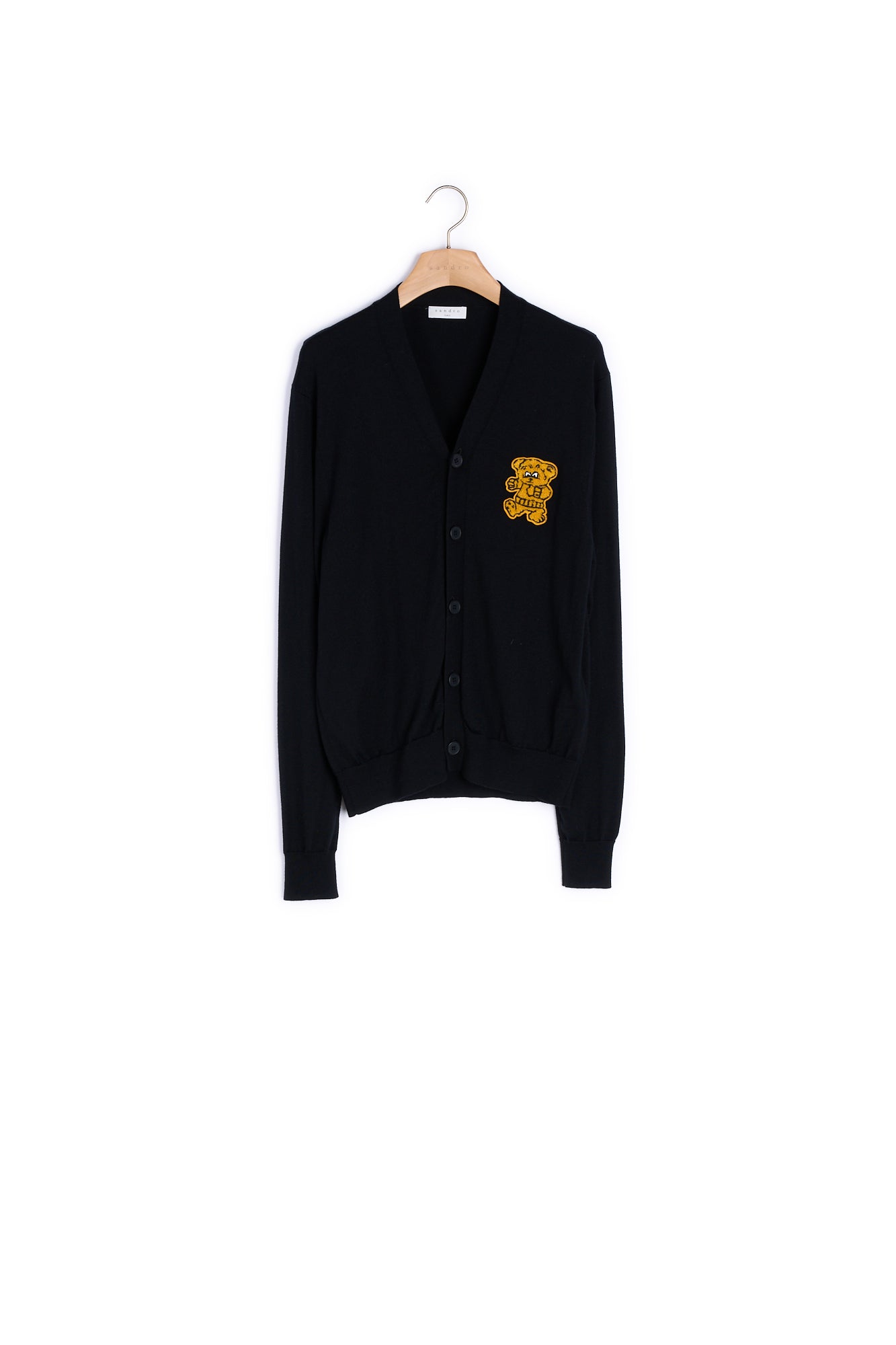 Cardigan avec patch ourson Sandro seconde main