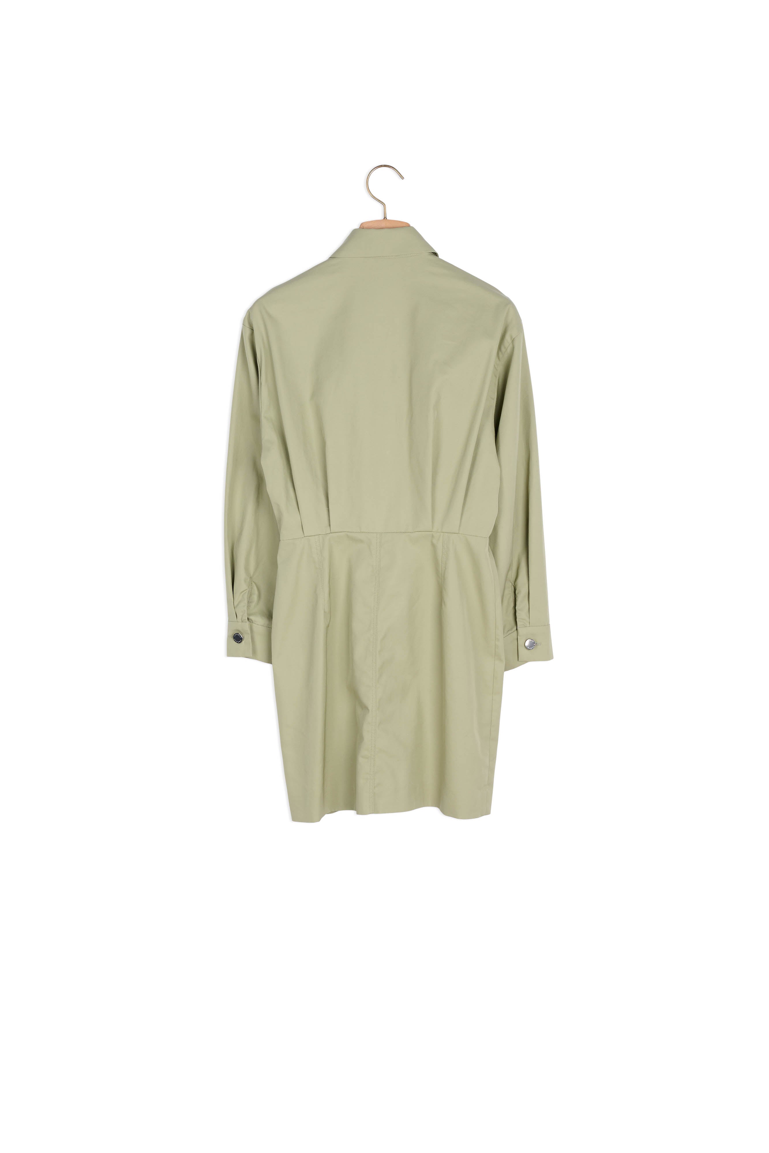 Robe courte saharienne en coton Sandro seconde main