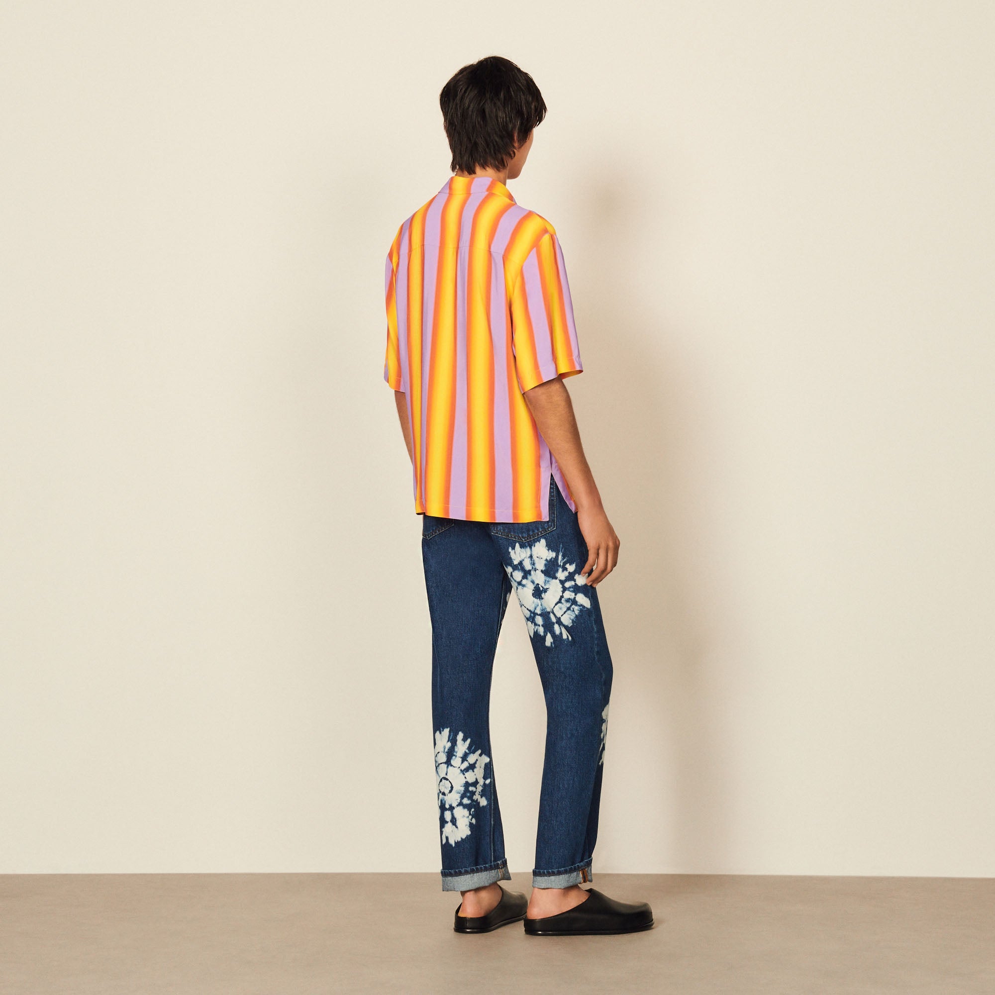 Chemise fluide à rayures Sandro seconde main