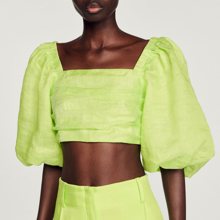 Top court froncé Sandro seconde main