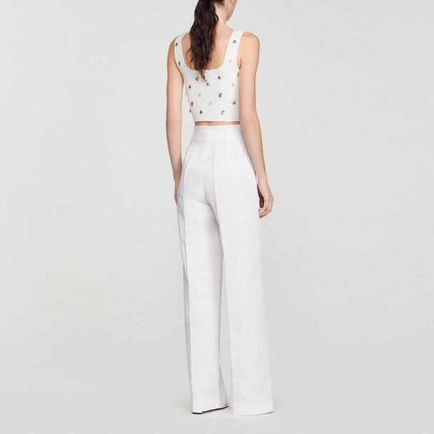 Pantalon large Sandro seconde main