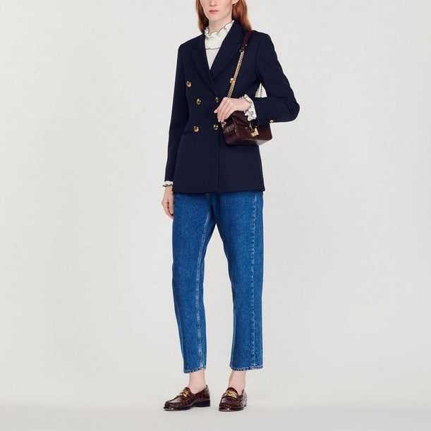 Veste de tailleur double boutonnage Sandro seconde main