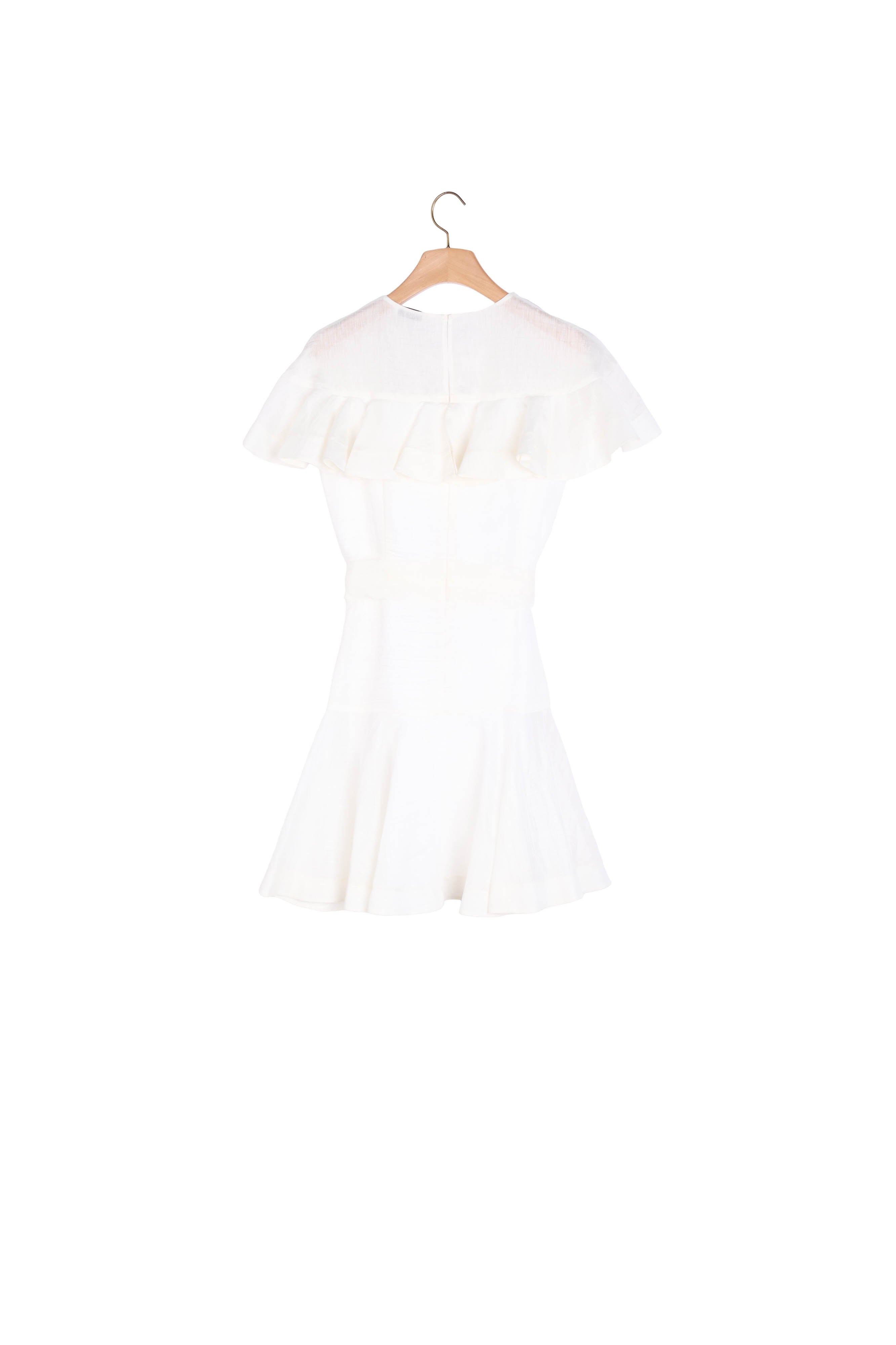 Robe courte à volant Sandro seconde main