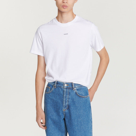 T-shirt brodé Sandro Sandro seconde main