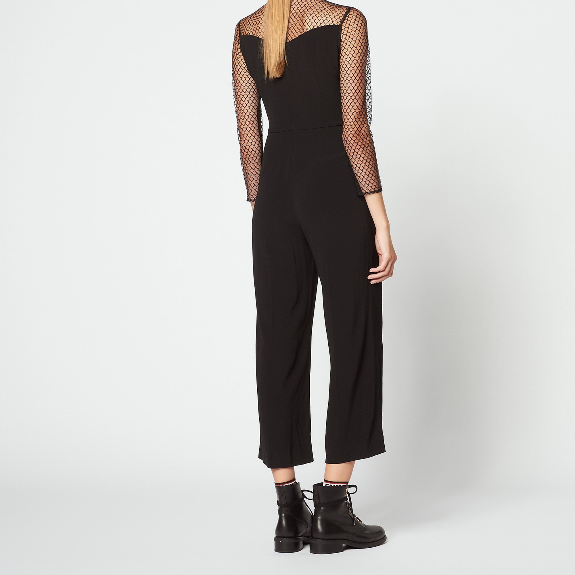 Combinaison Pantalon bi-matière Sandro seconde main