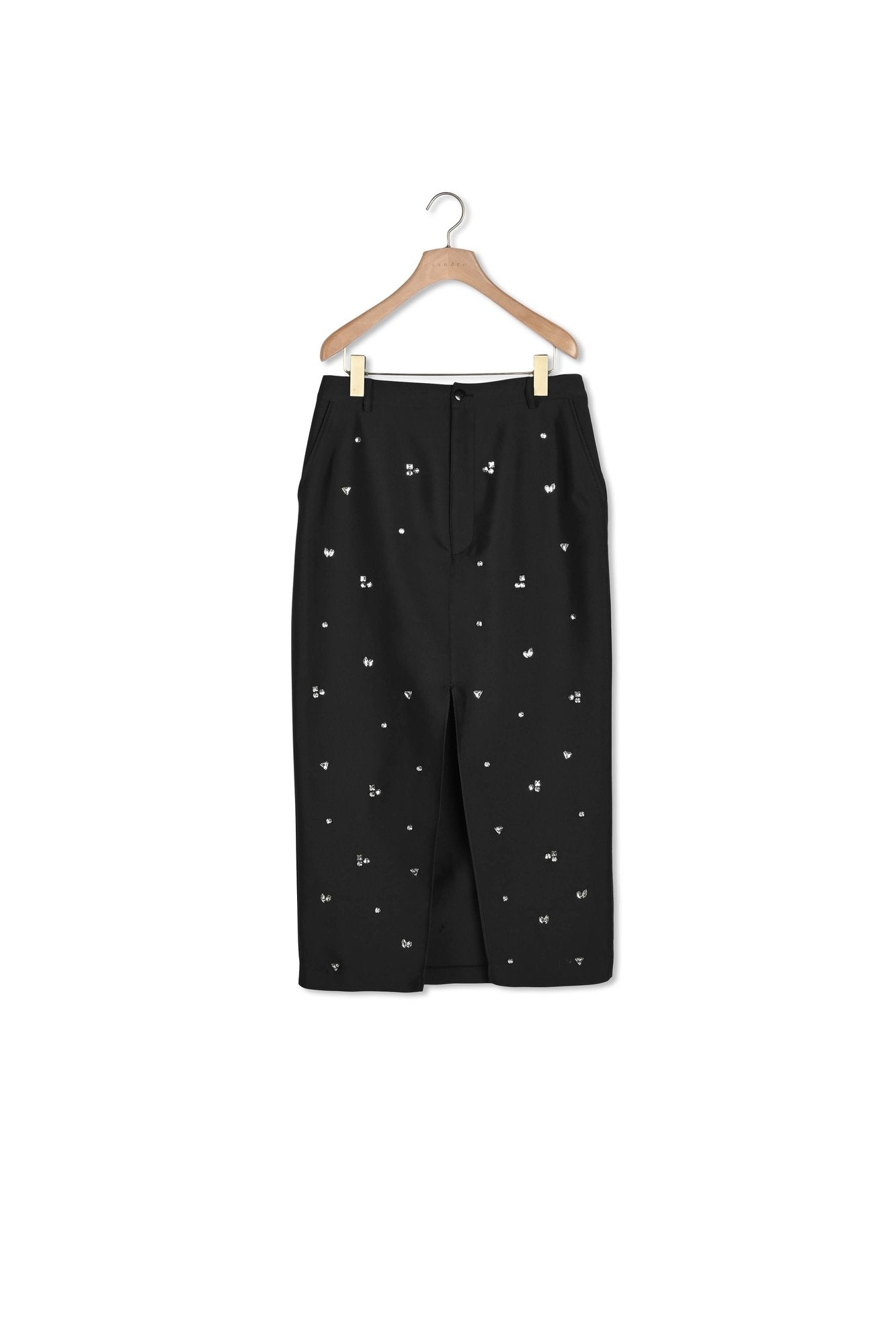 Jupe droite strassée Sandro seconde main