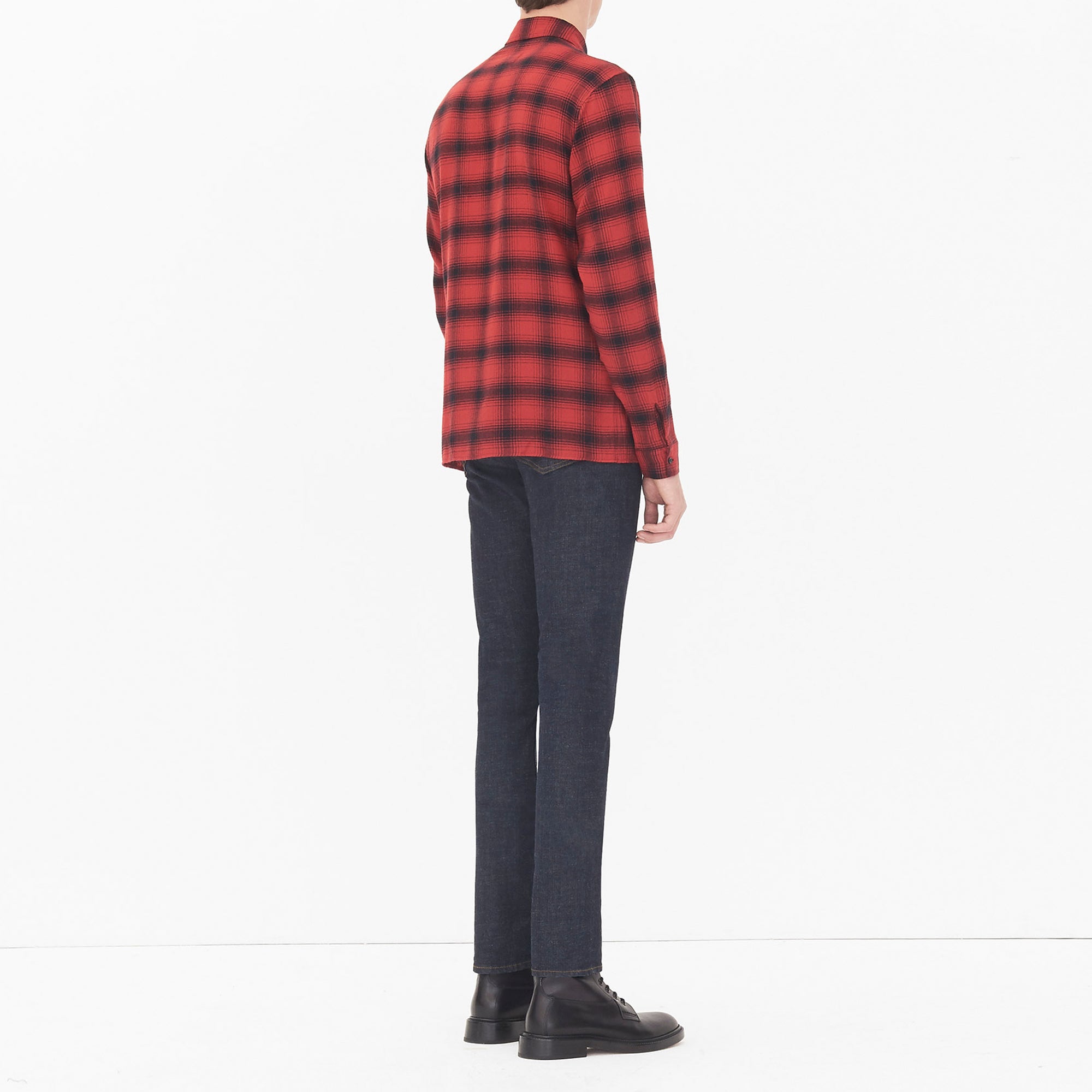 Chemise NOIR/ROUGE Sandro seconde main