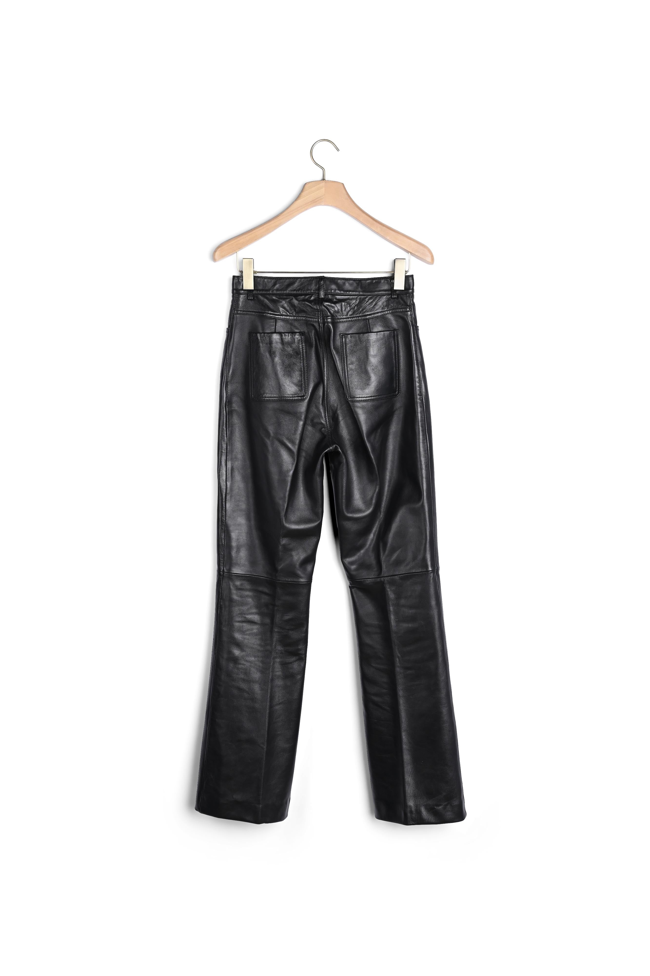 Pantalon en cuir Sandro seconde main
