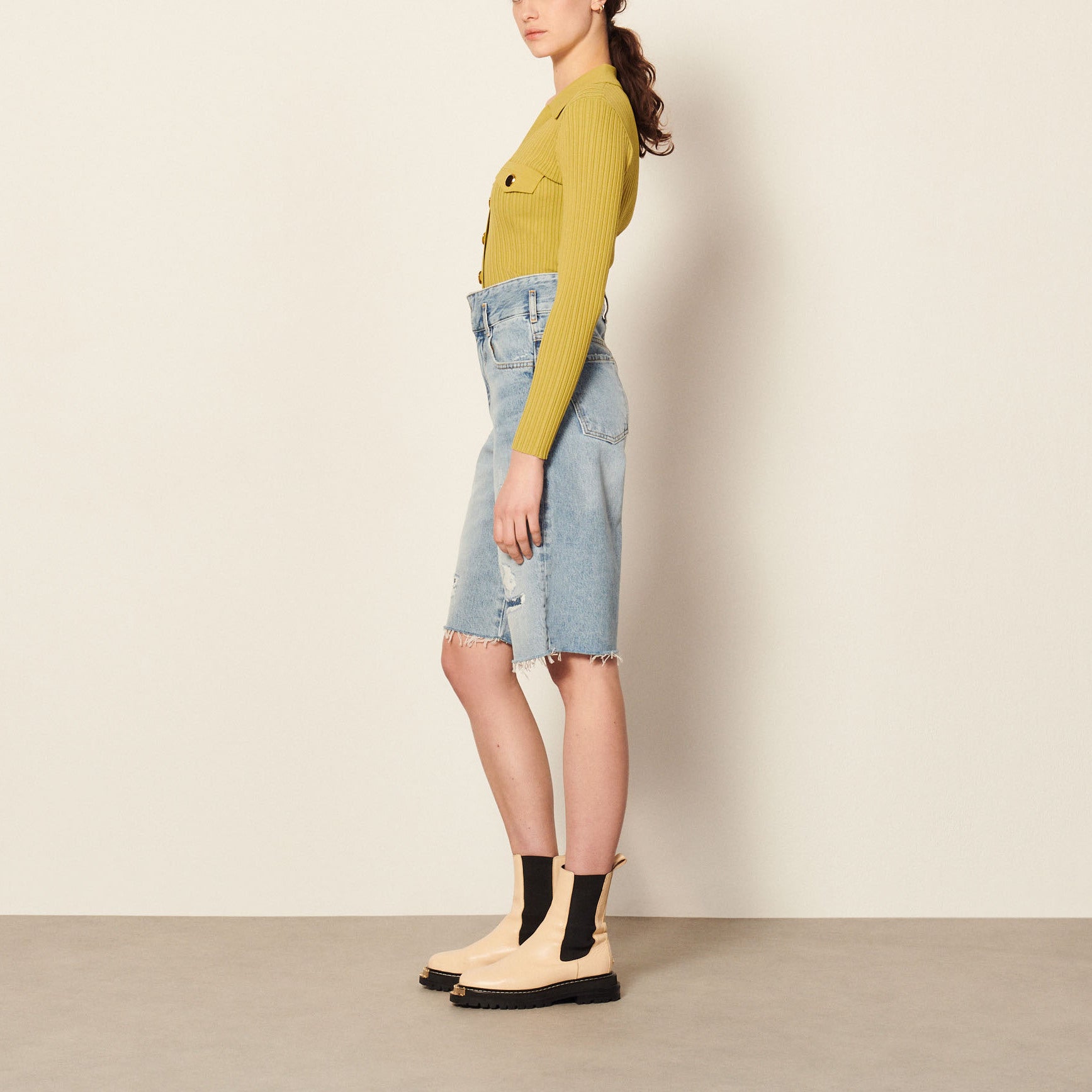 Bermuda en Jean Sandro seconde main