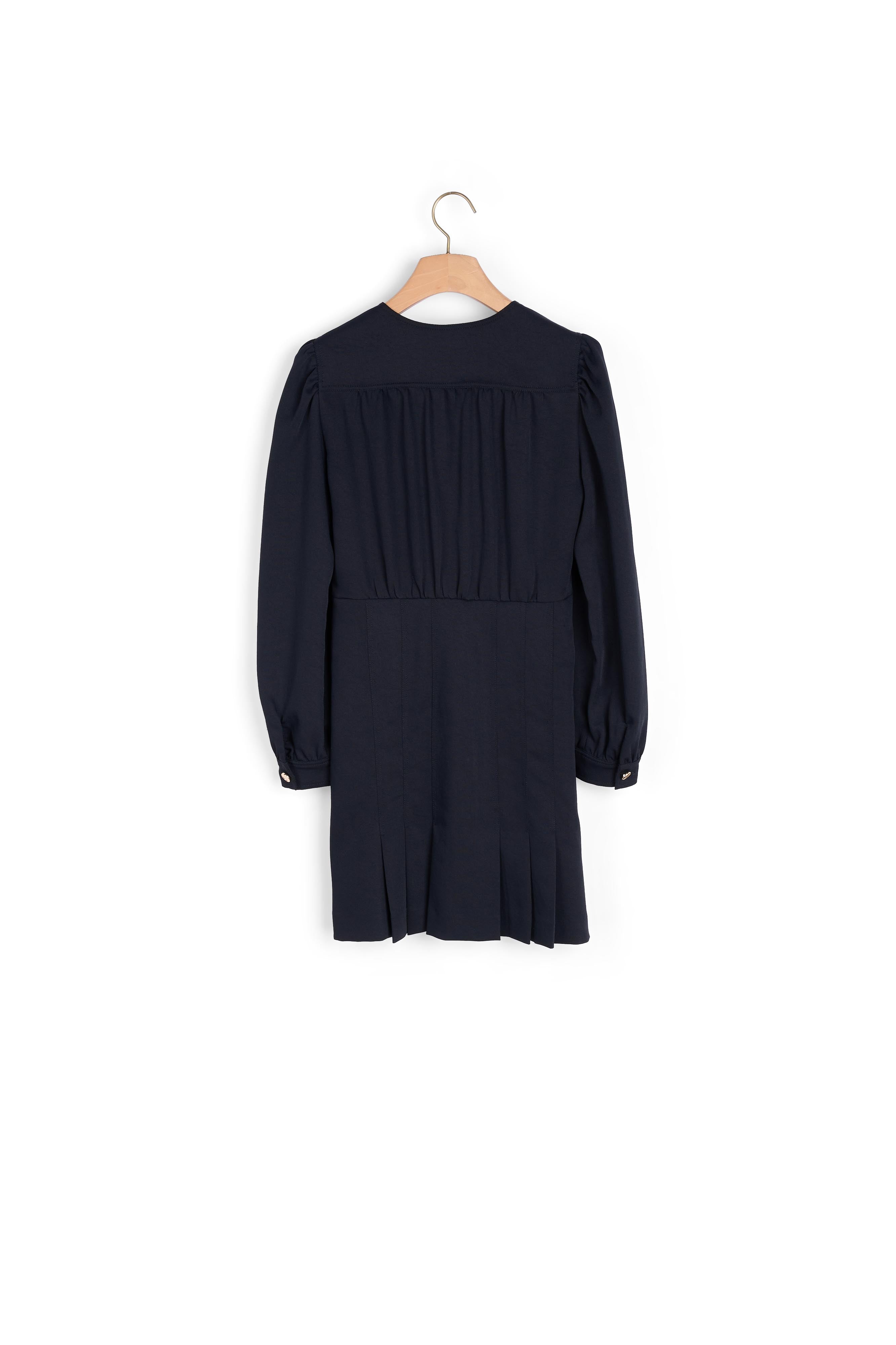 Robe Dark Navy Sandro seconde main