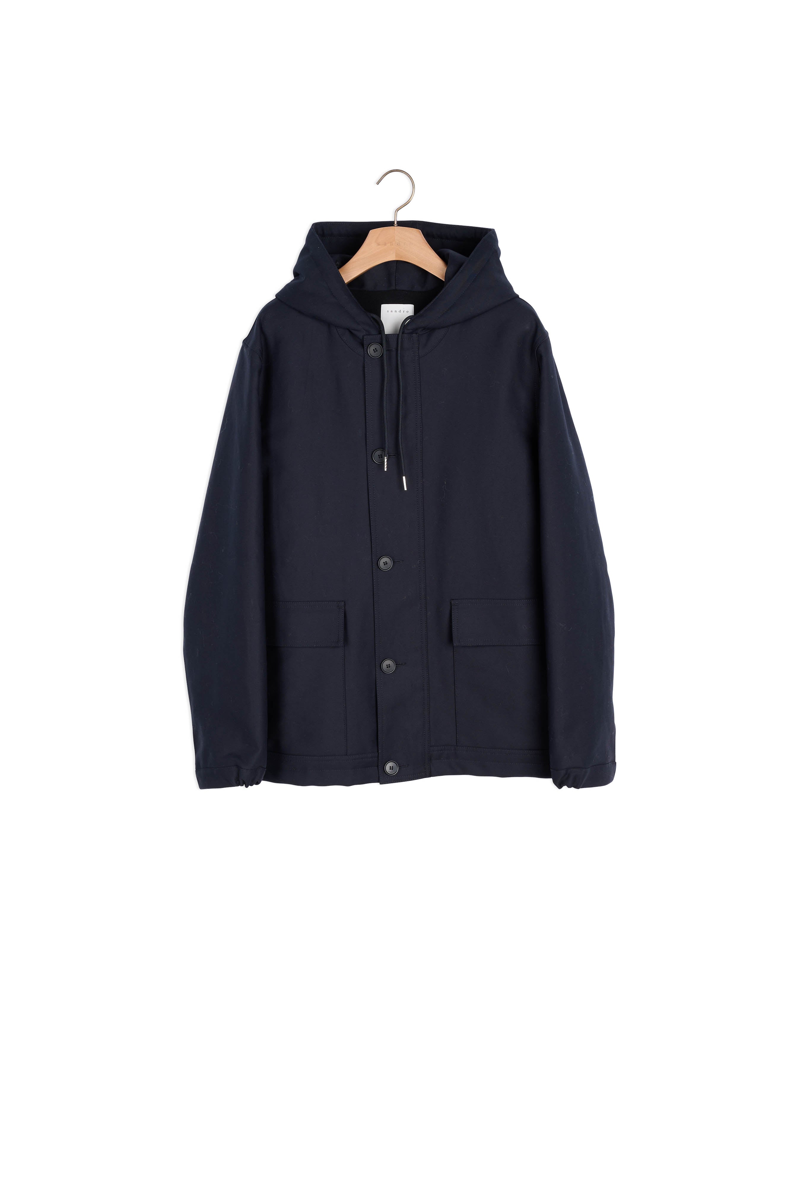 Manteau Marine Sandro seconde main