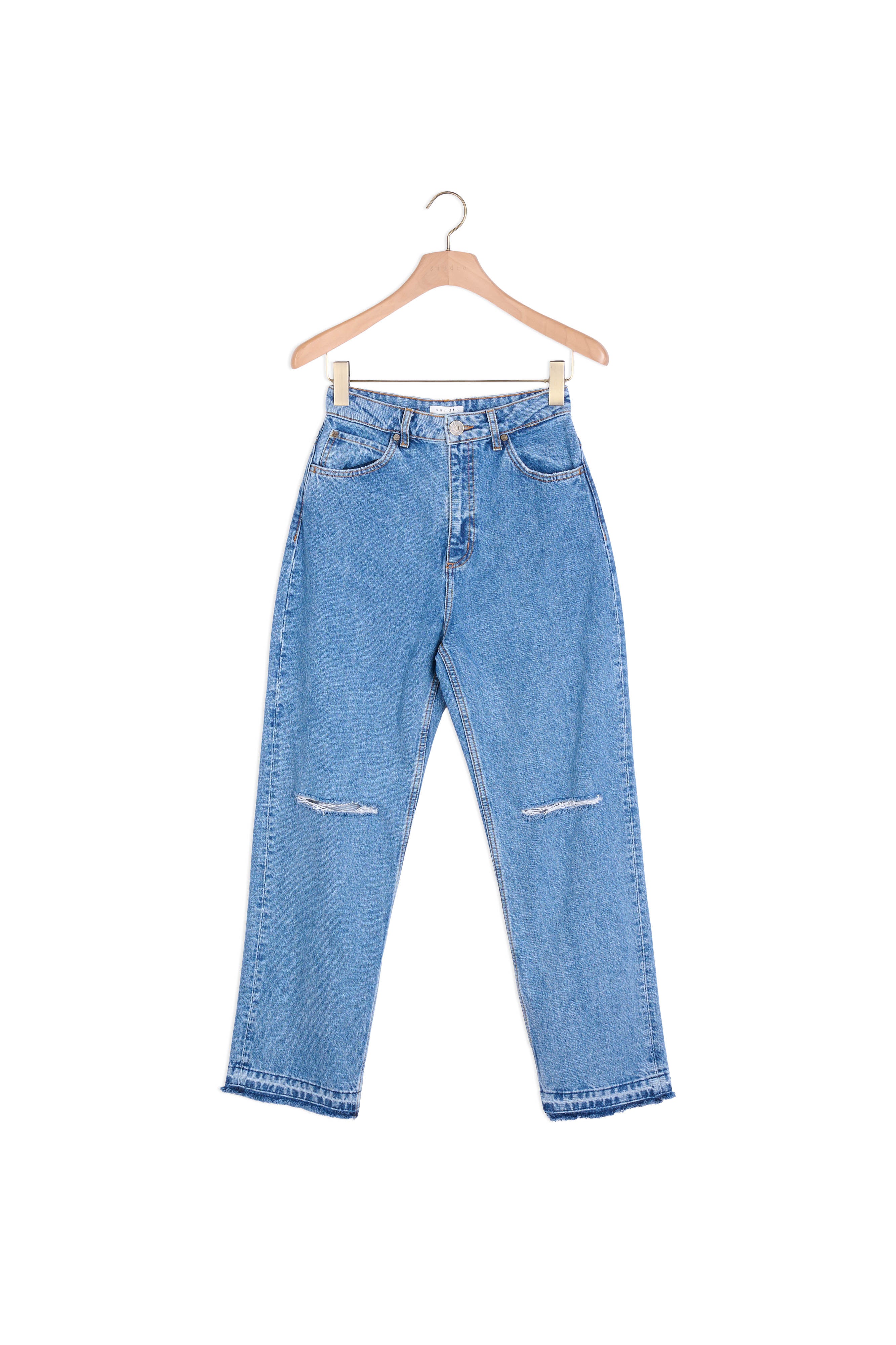 Jean coupe droite à taille haute Sandro seconde main