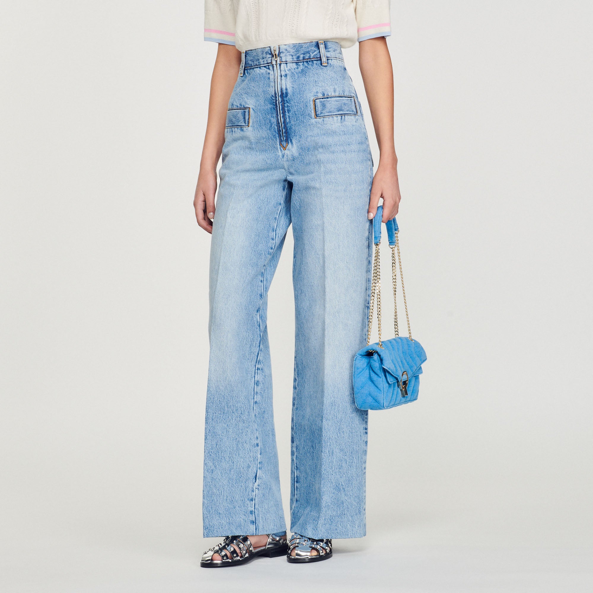 Jean large Sandro seconde main