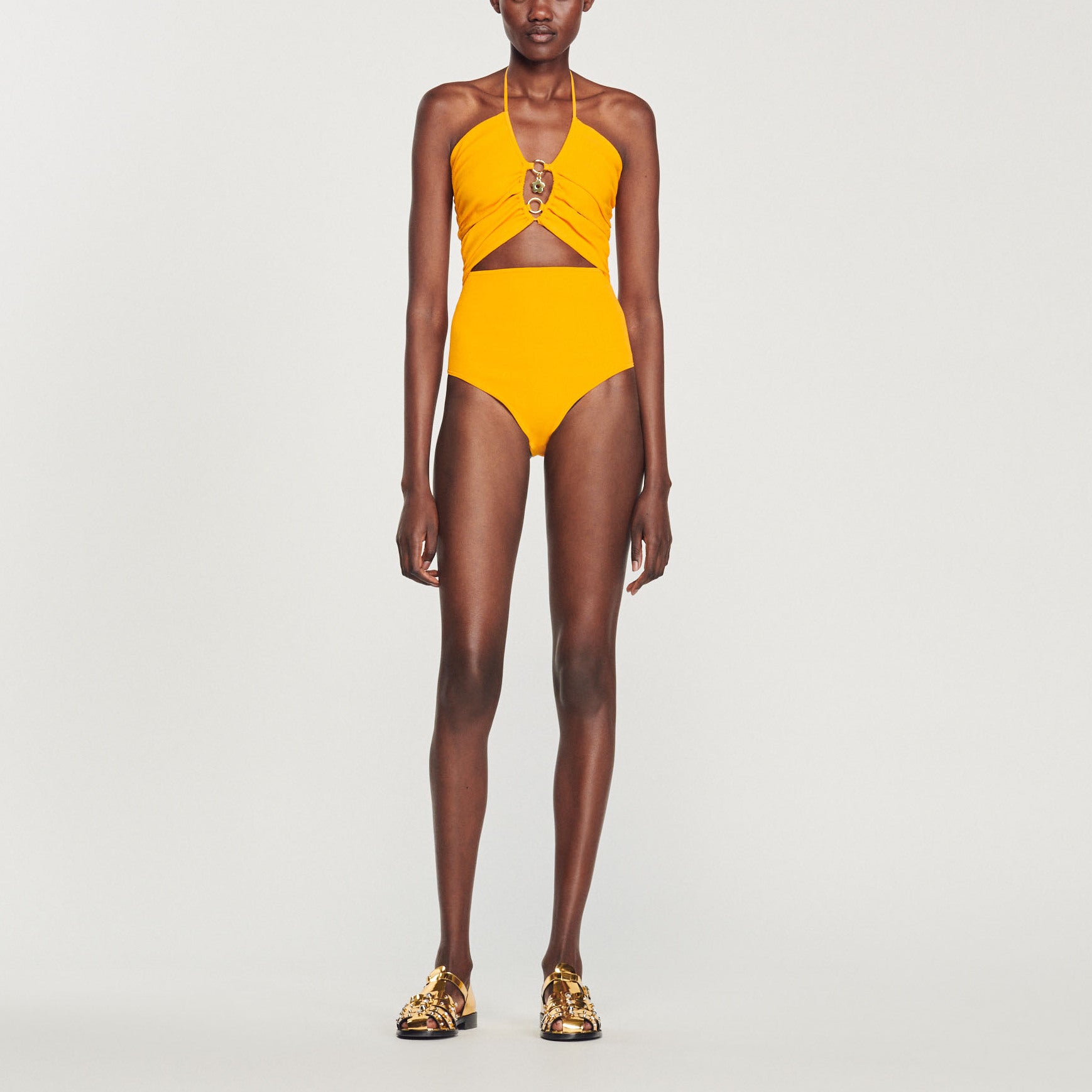 Body en Maille détail anneaux Sandro seconde main