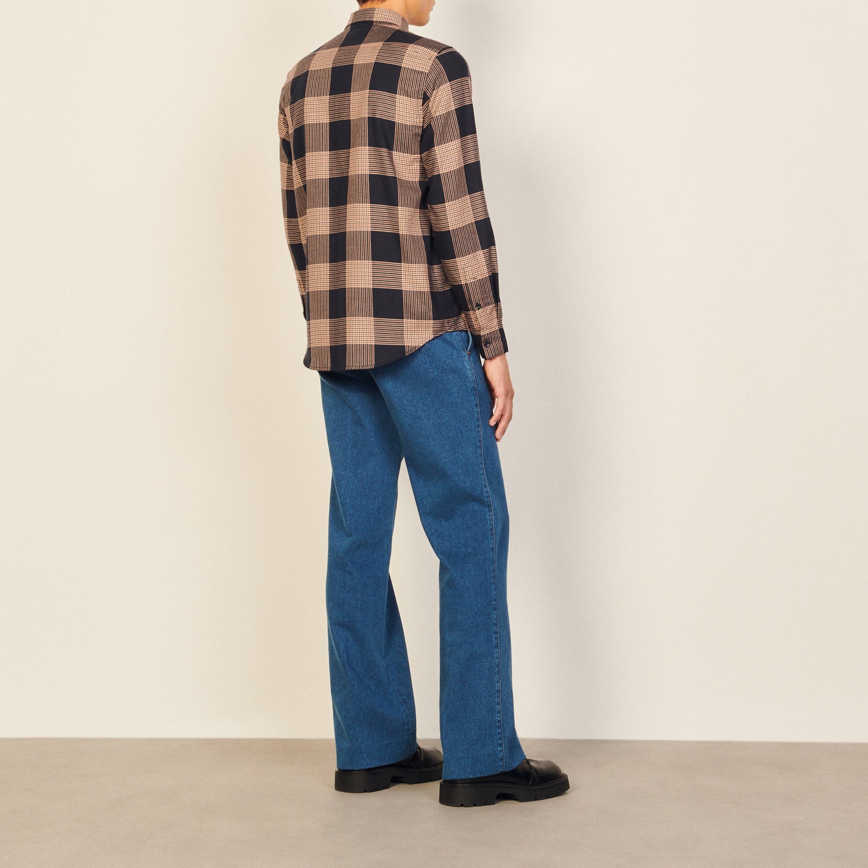 Chemise Marine Sandro seconde main