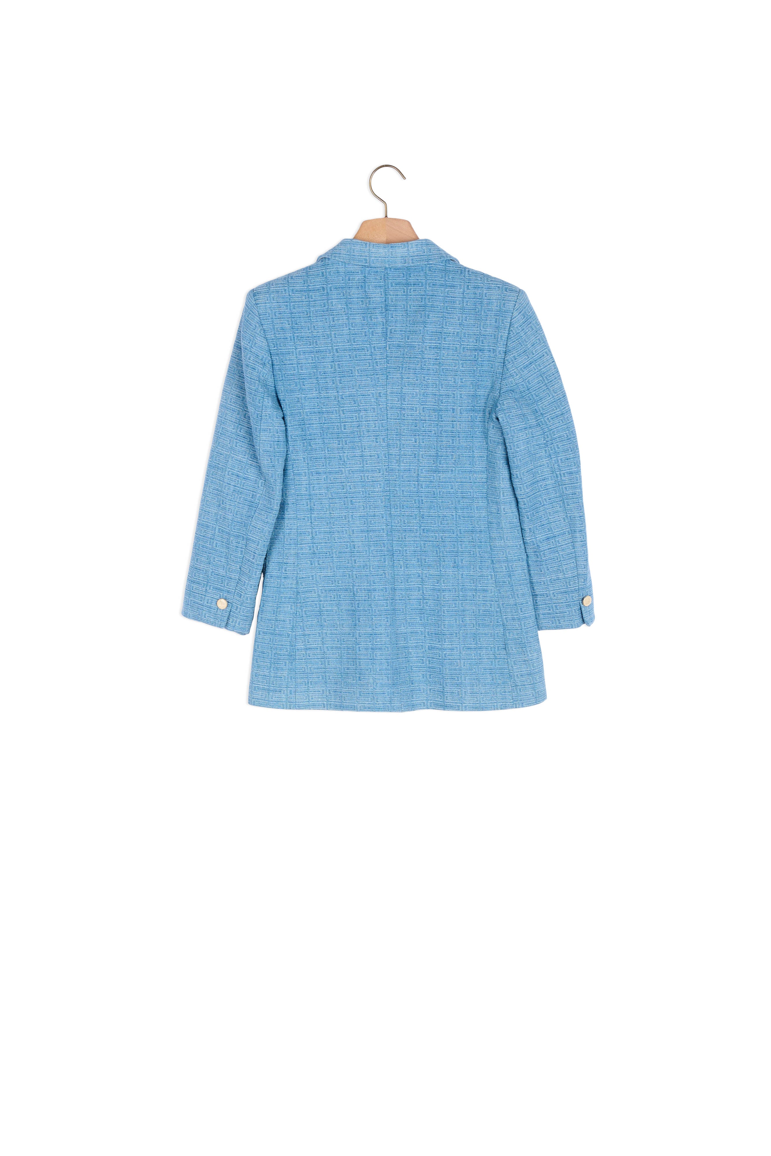 Veste en denim jacquard Sandro seconde main