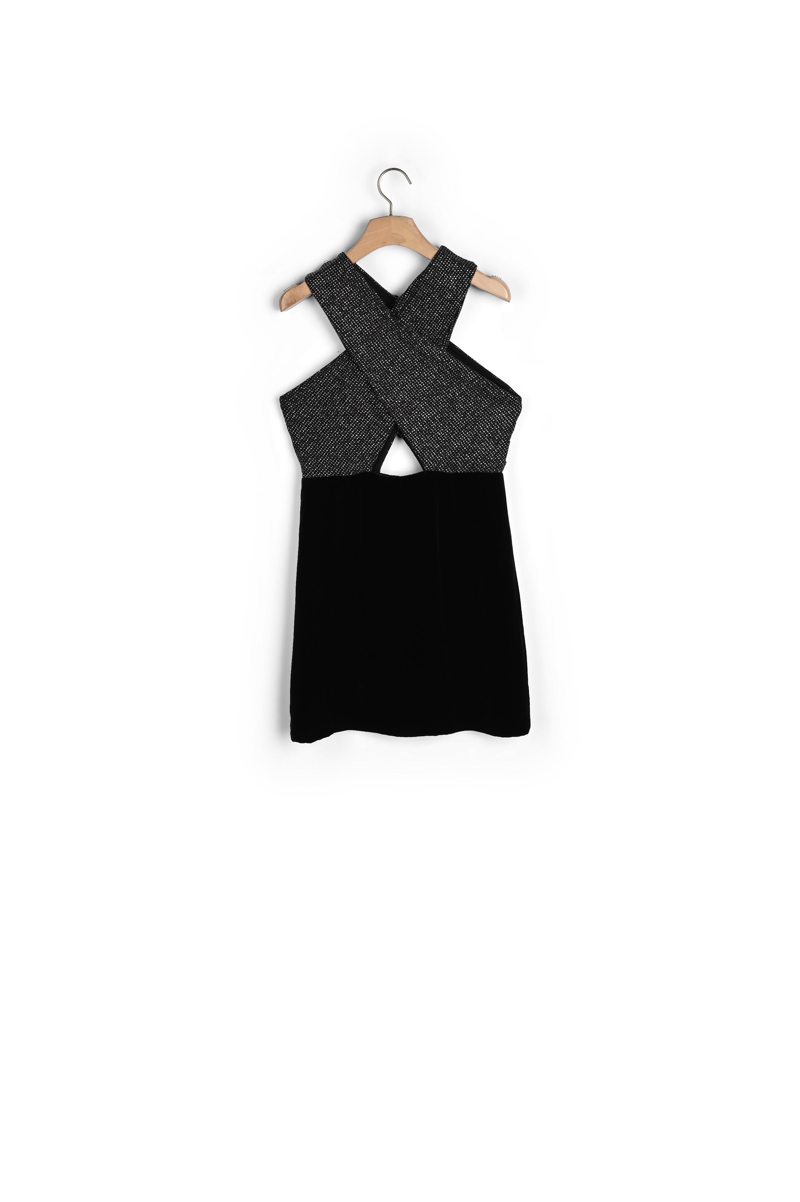 Robe courte bimatière Sandro seconde main