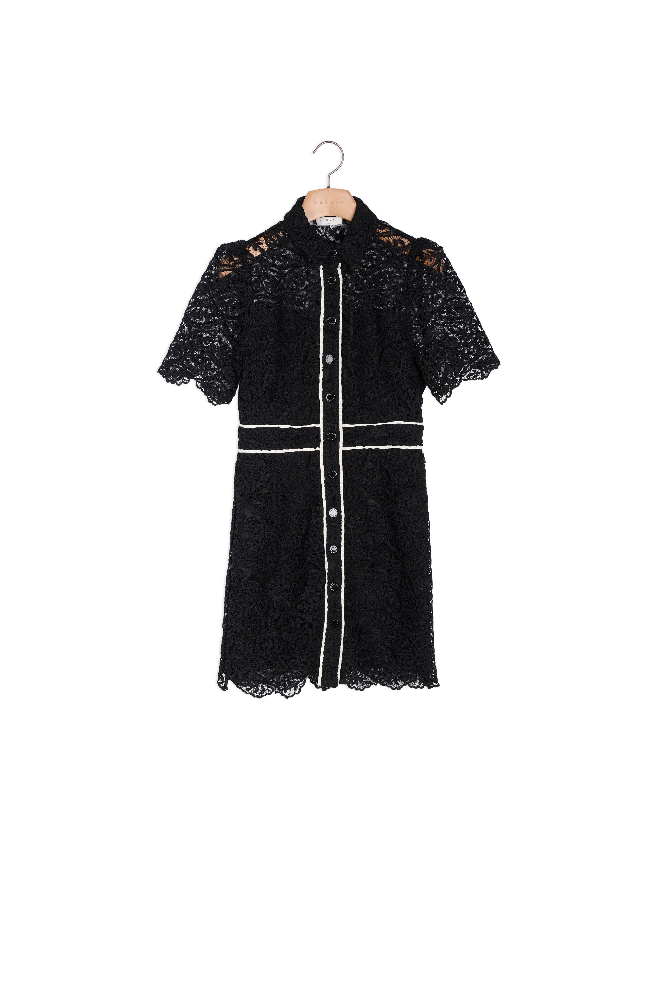 Robe Manteau en dentelle Sandro seconde main