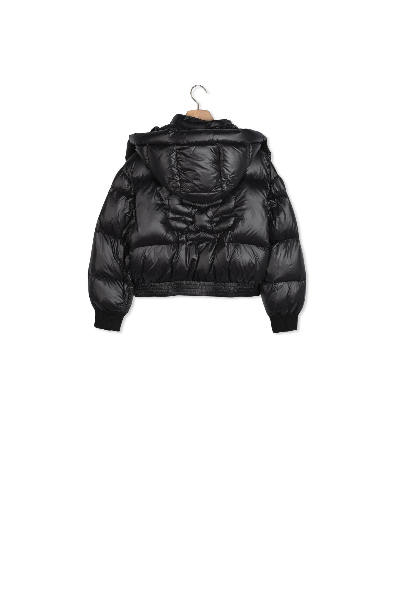 Doudoune courte à capuche Sandro seconde main