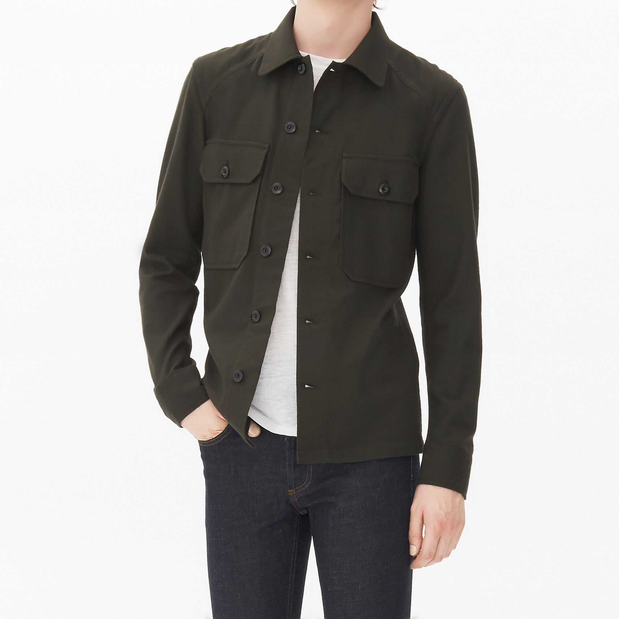 Chemise Kaki Sandro seconde main