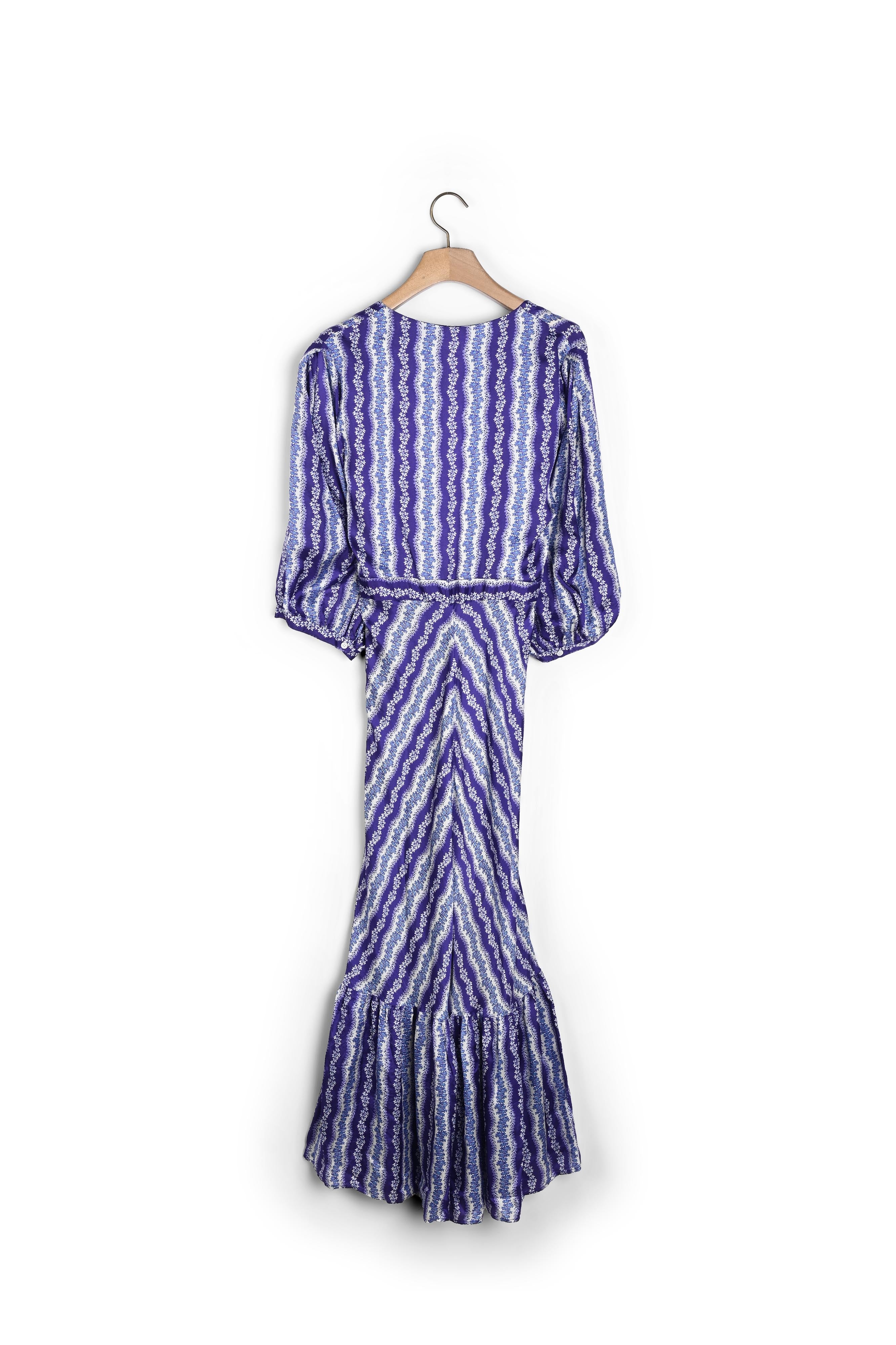 Robe torsadée imprimé fleuri Sandro seconde main