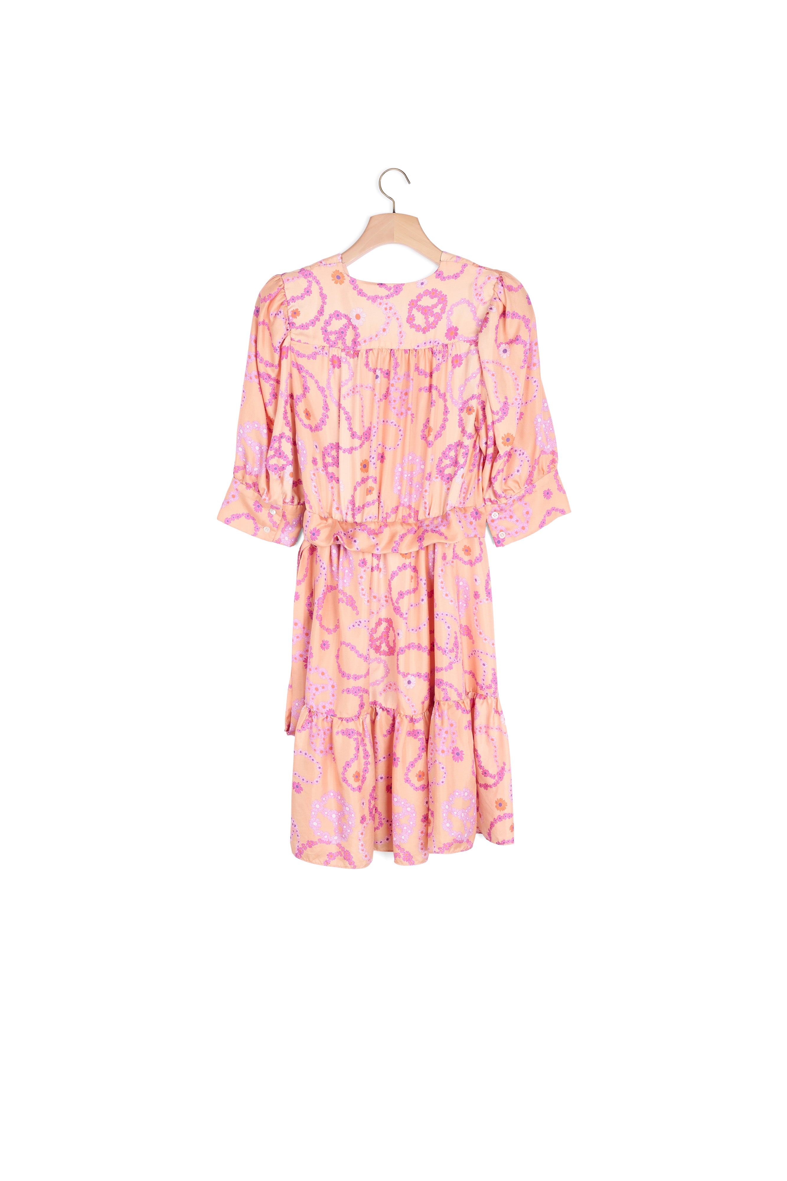 Robe en soie imprimé  Peace&Love Sandro seconde main