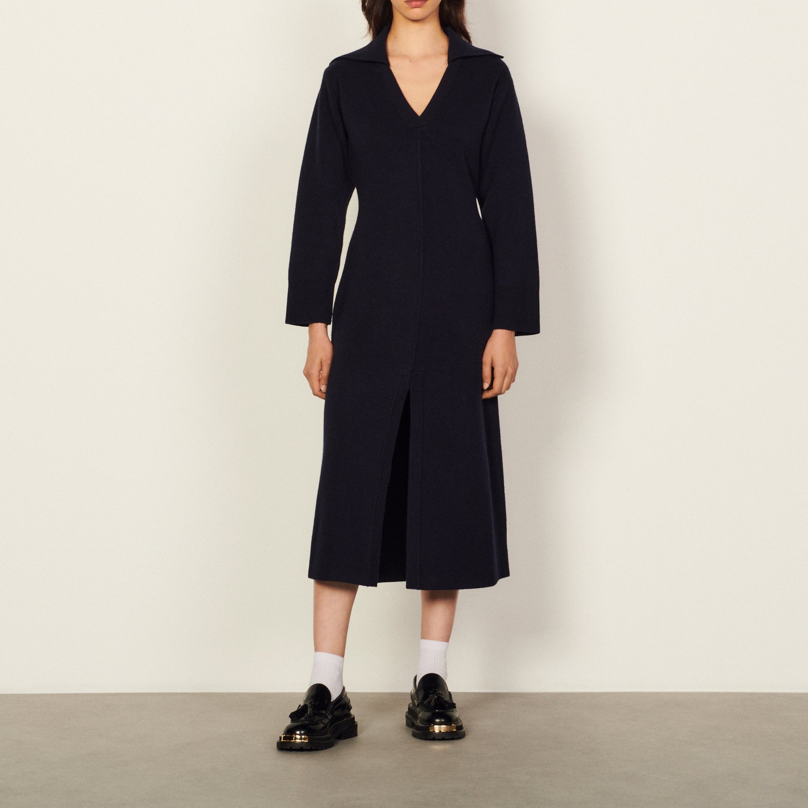 Robe Navy Sandro seconde main