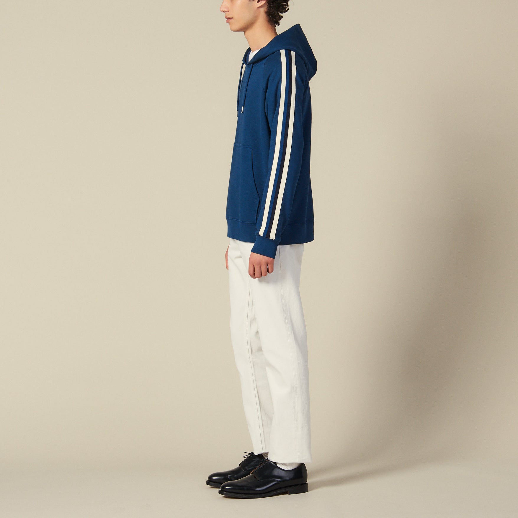 Hoodie avec galons à rayures Sandro seconde main