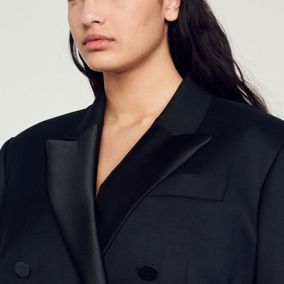 Veste de smoking oversize Sandro seconde main