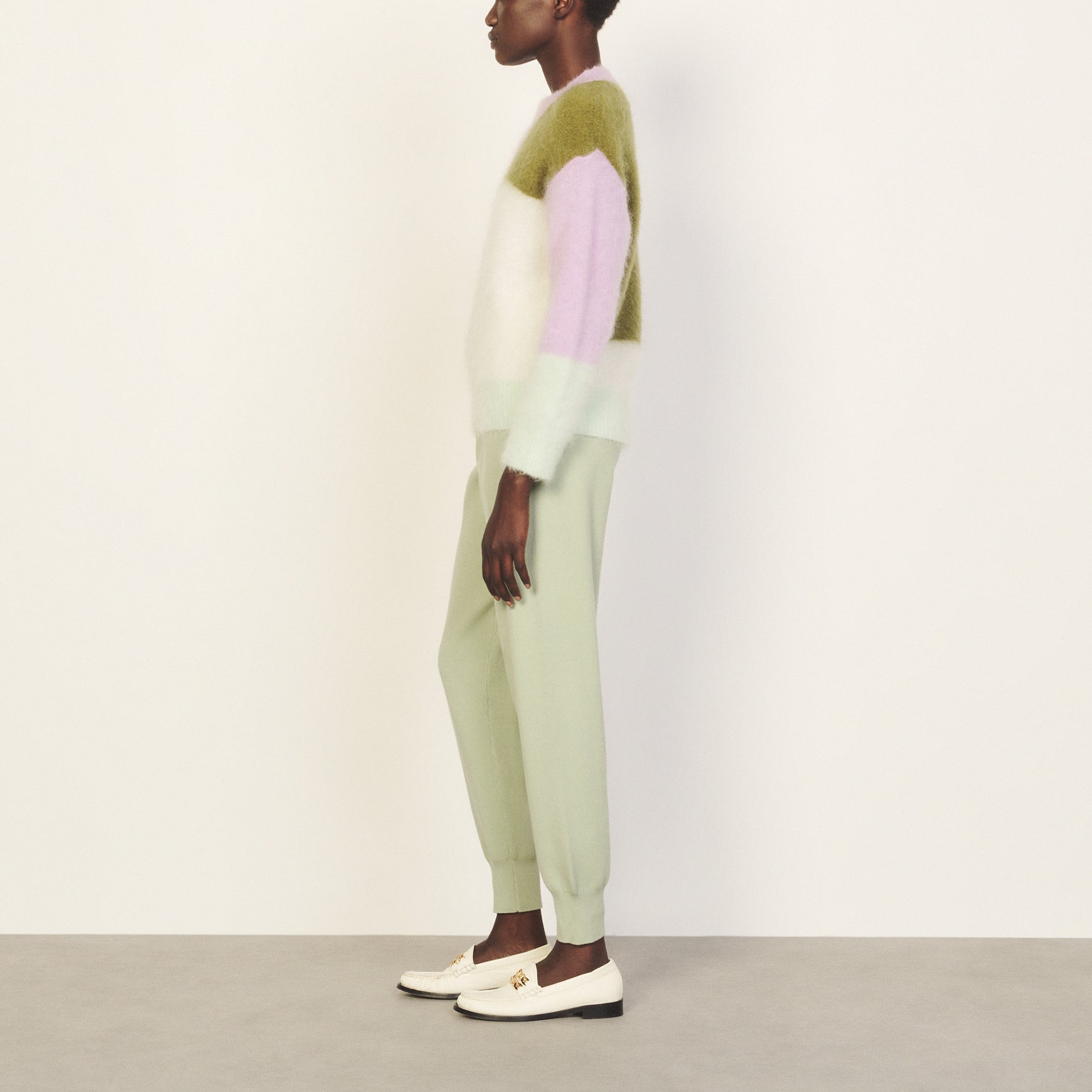 Pull Violet Sandro seconde main