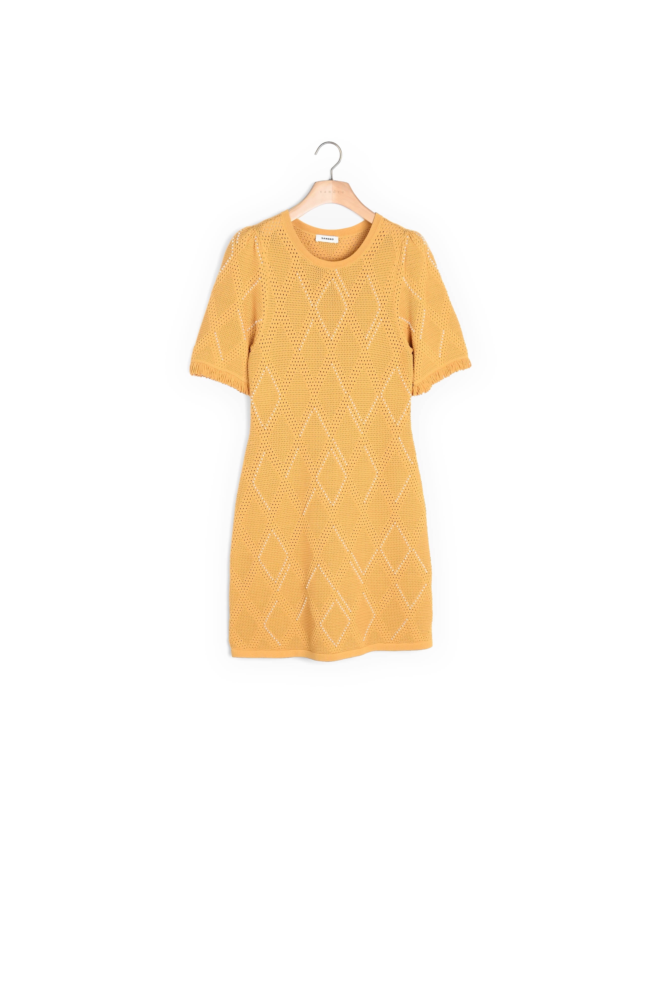 Robe courte en Maille Sandro seconde main