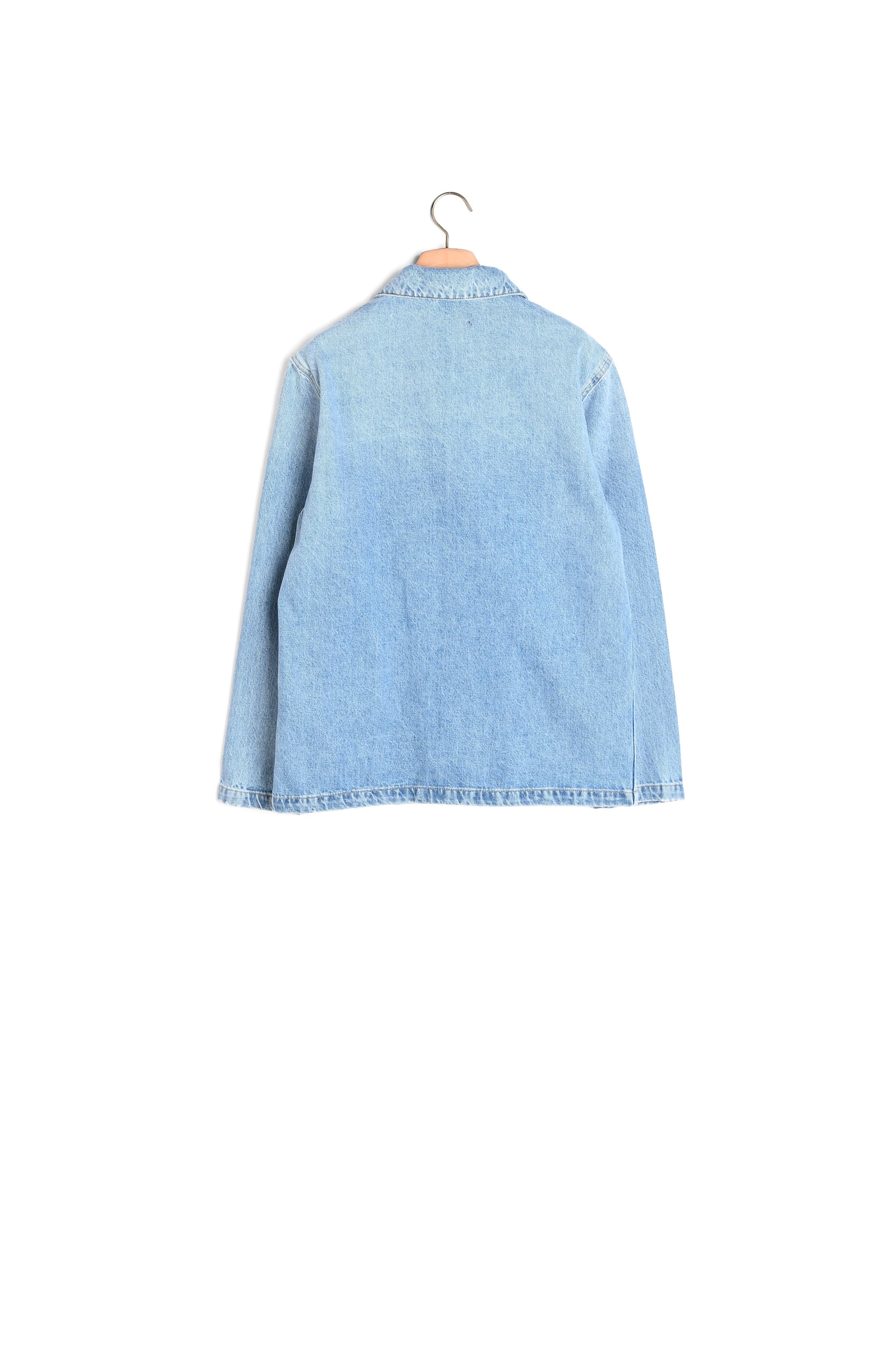 Blouson Bleu clair vintage Sandro seconde main