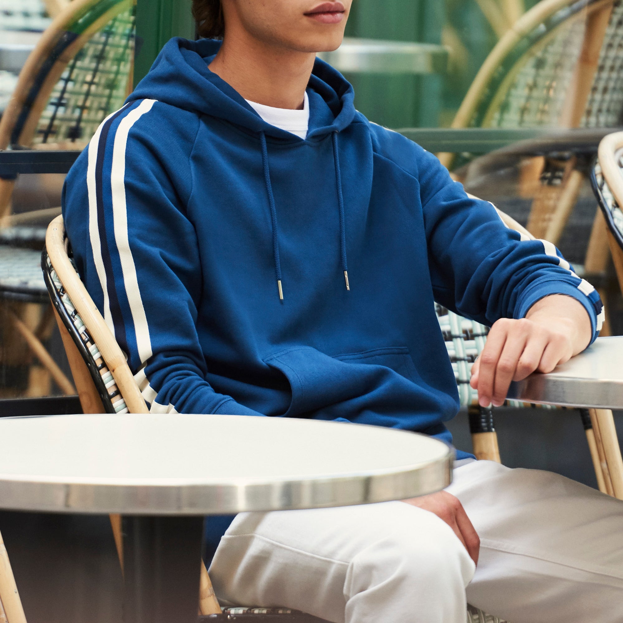 Hoodie avec galons à rayures Sandro seconde main