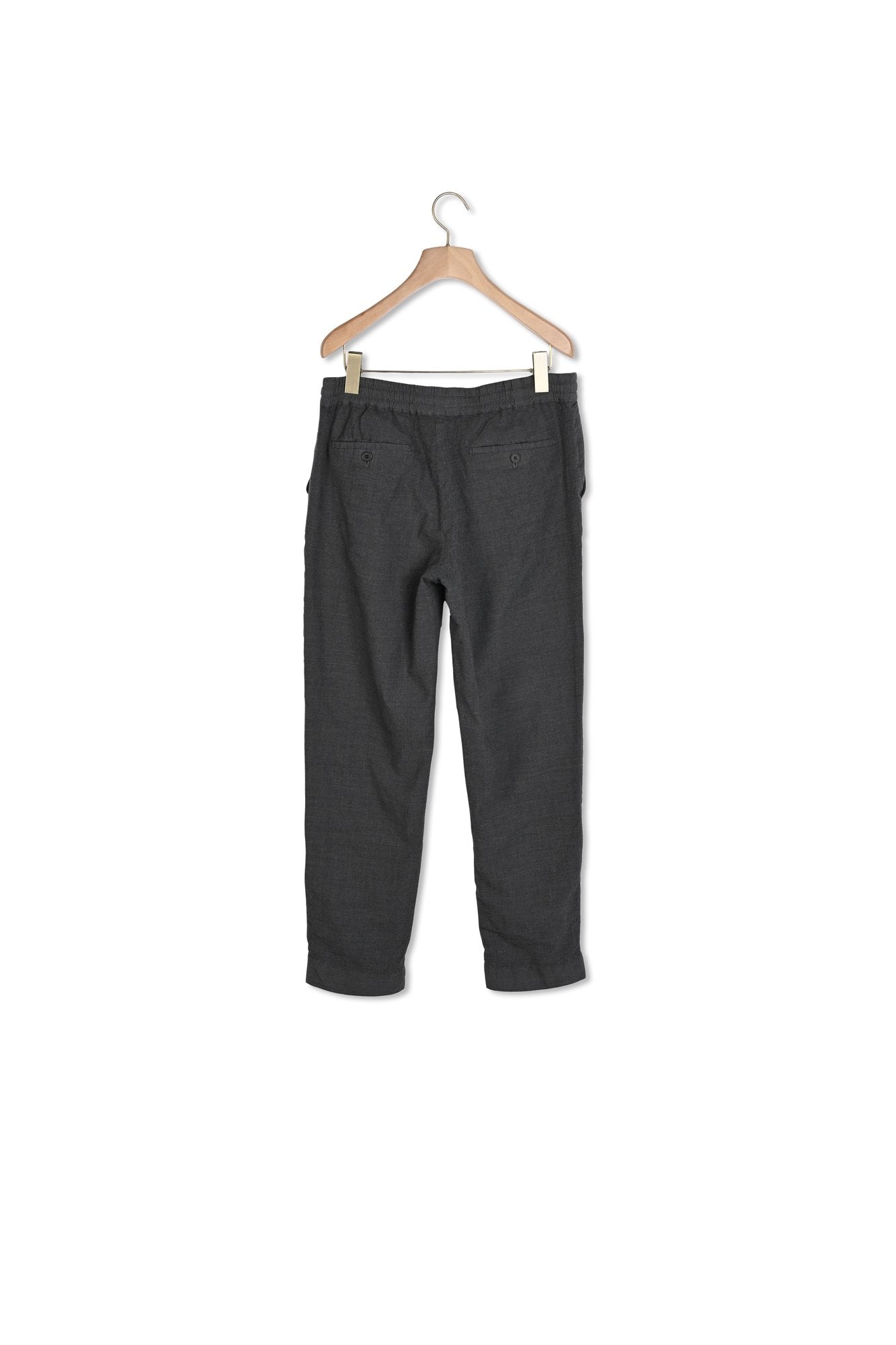 Pantalon en laine à taille élastiquée Sandro seconde main