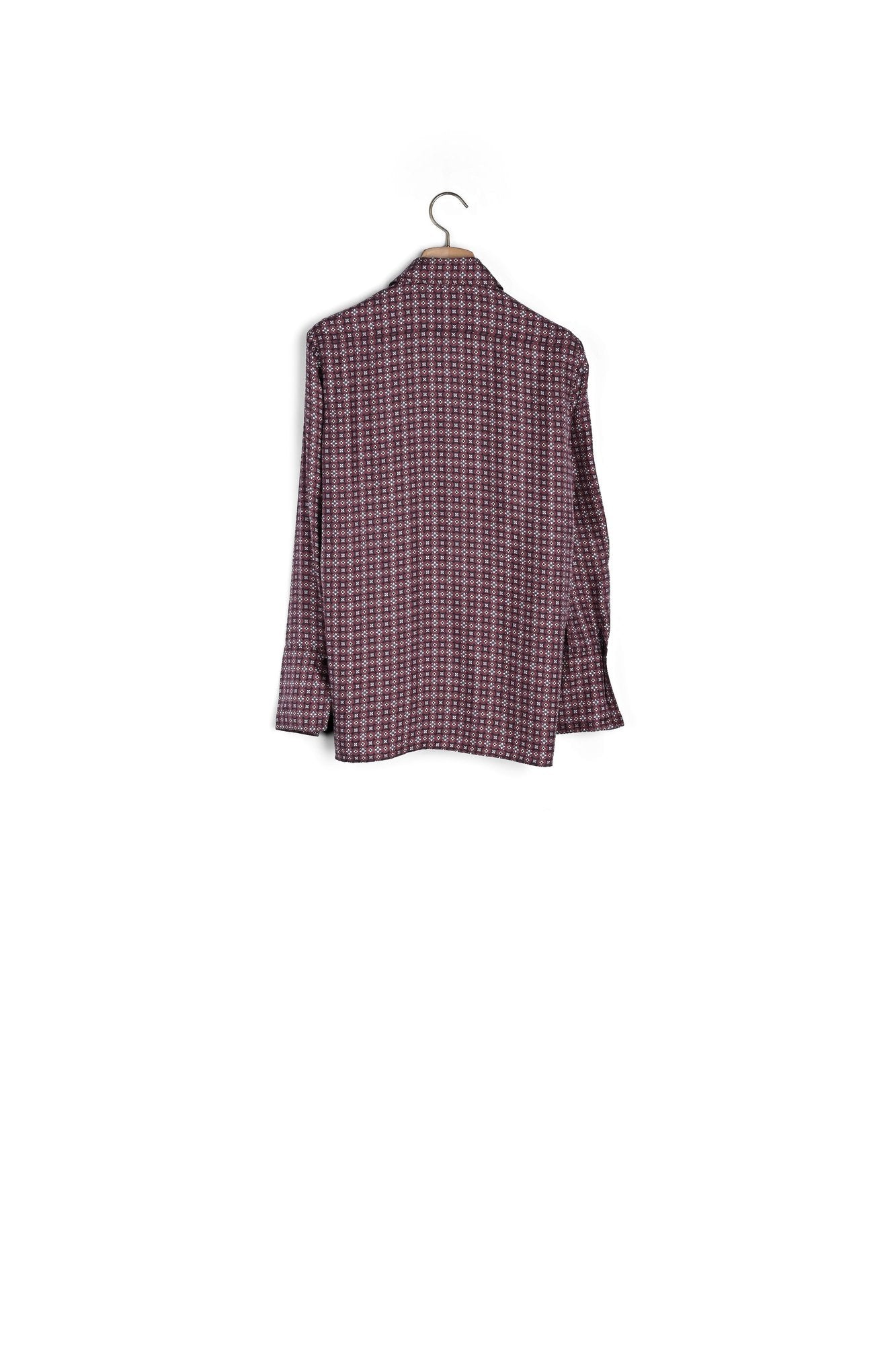 Chemise classique en twill de soie Sandro seconde main