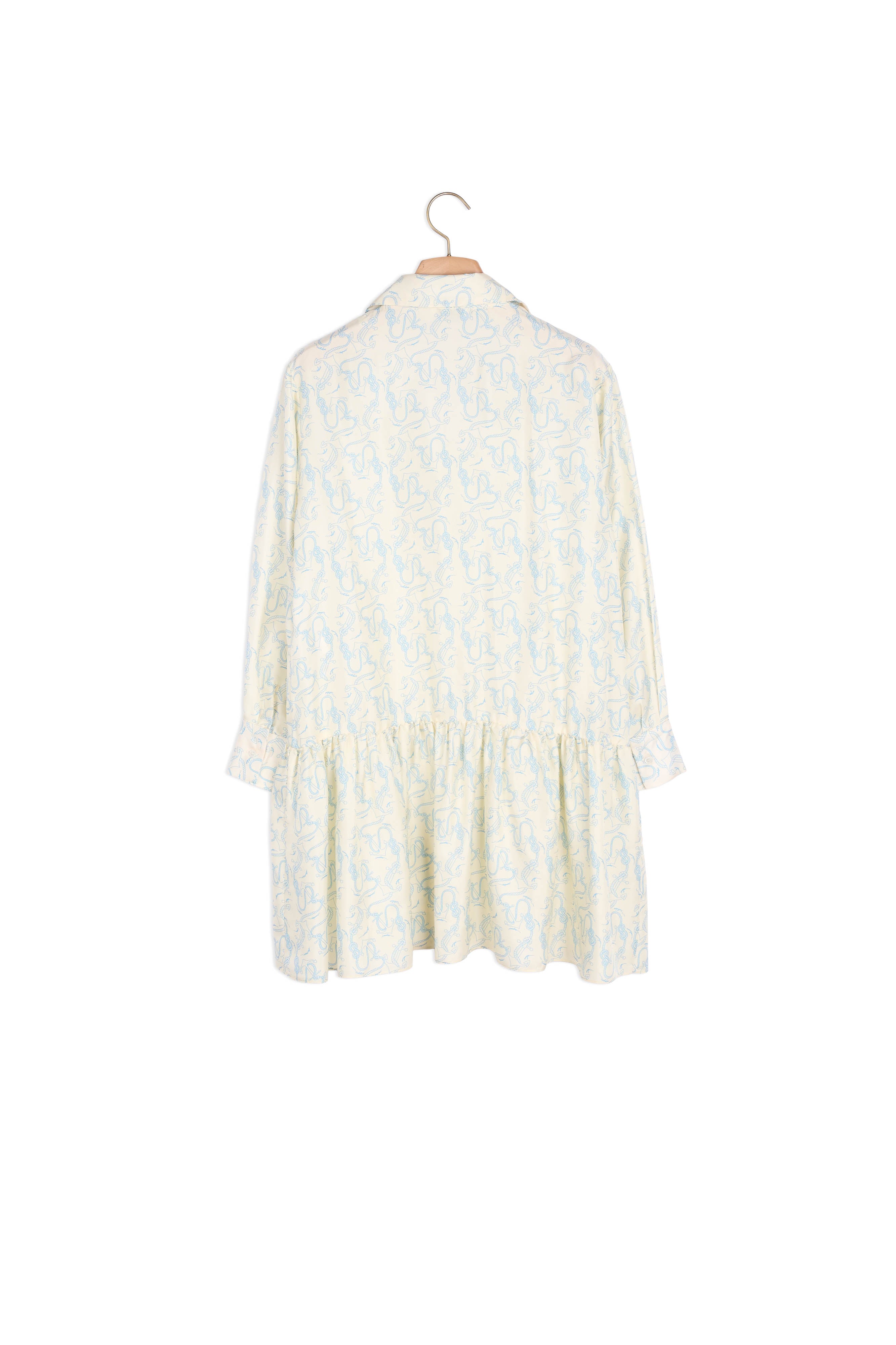 Robe en soie imprimée Sandro seconde main