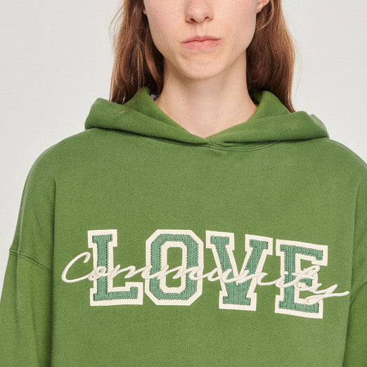 Sweat à capuche Love Community Sandro seconde main