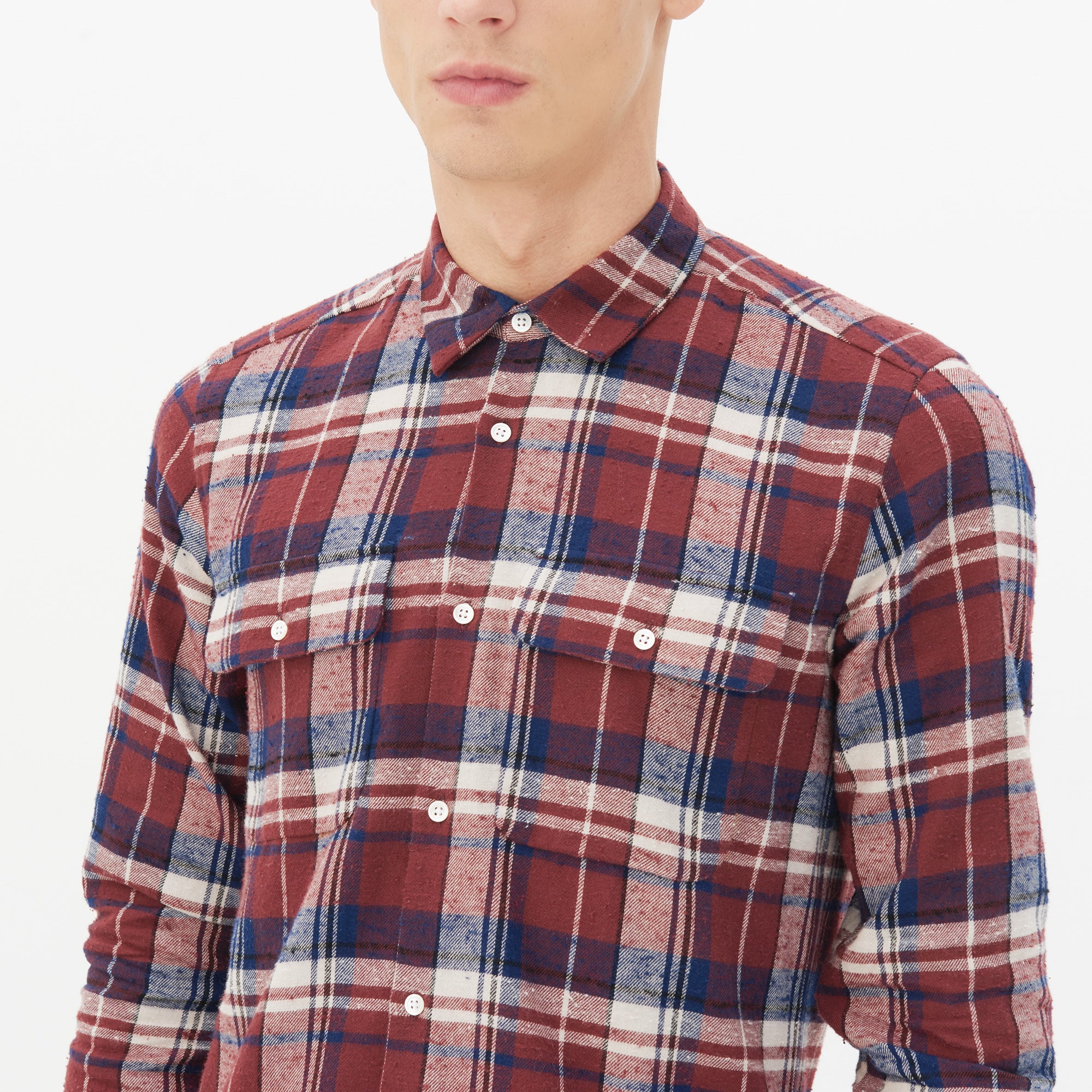 Chemise Bordeaux Sandro seconde main