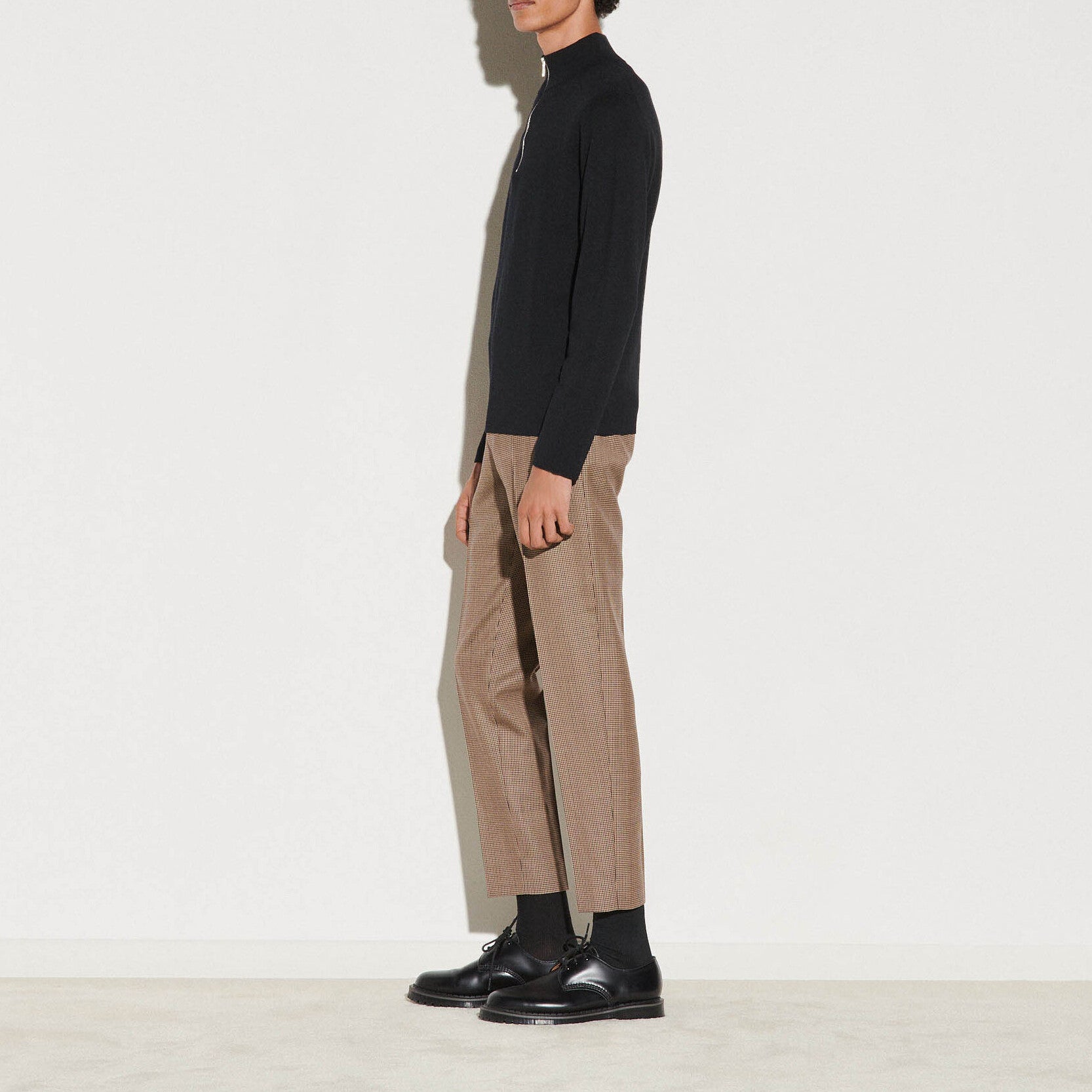 Pull en laine à col zippé Sandro seconde main