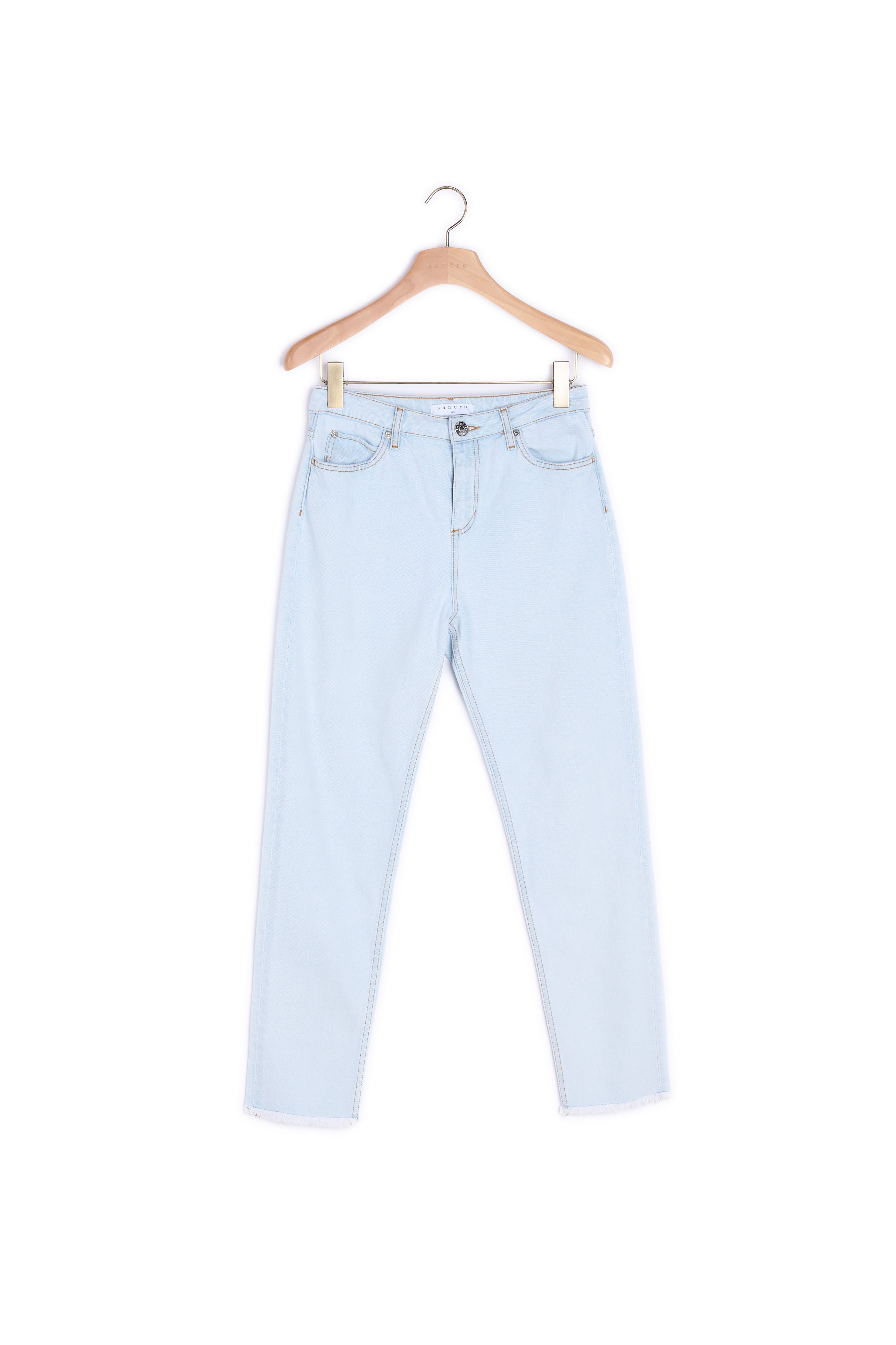 Jean coupe droite et taille haute Sandro seconde main